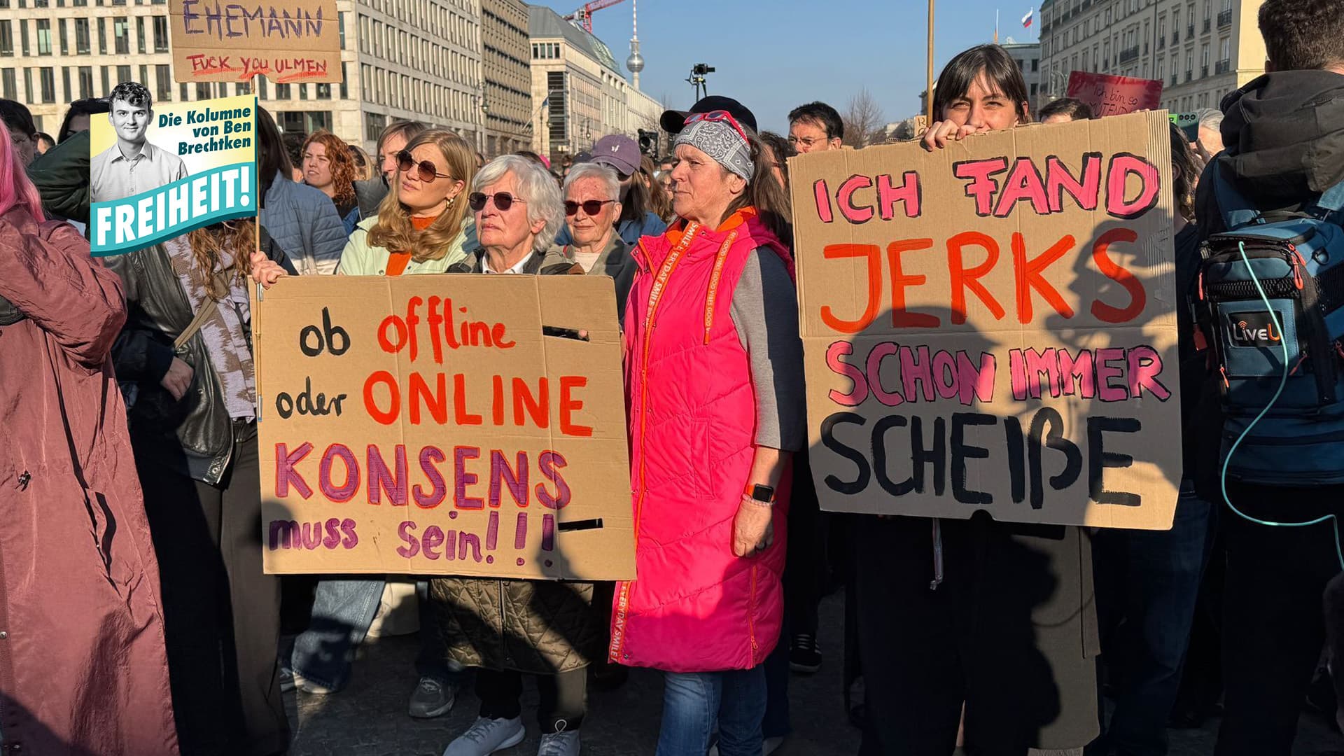 Die Opferhierarchie des Shitbürgertums: Zehntausende unbekannte Frauen erhalten weniger Solidarität als eine Prominente