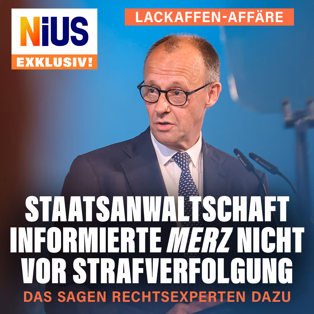 Lackaffen-Affäre: Staatsanwaltschaft informierte Merz nicht vor Strafverfolgung – das sagen Rechtsexperten dazu