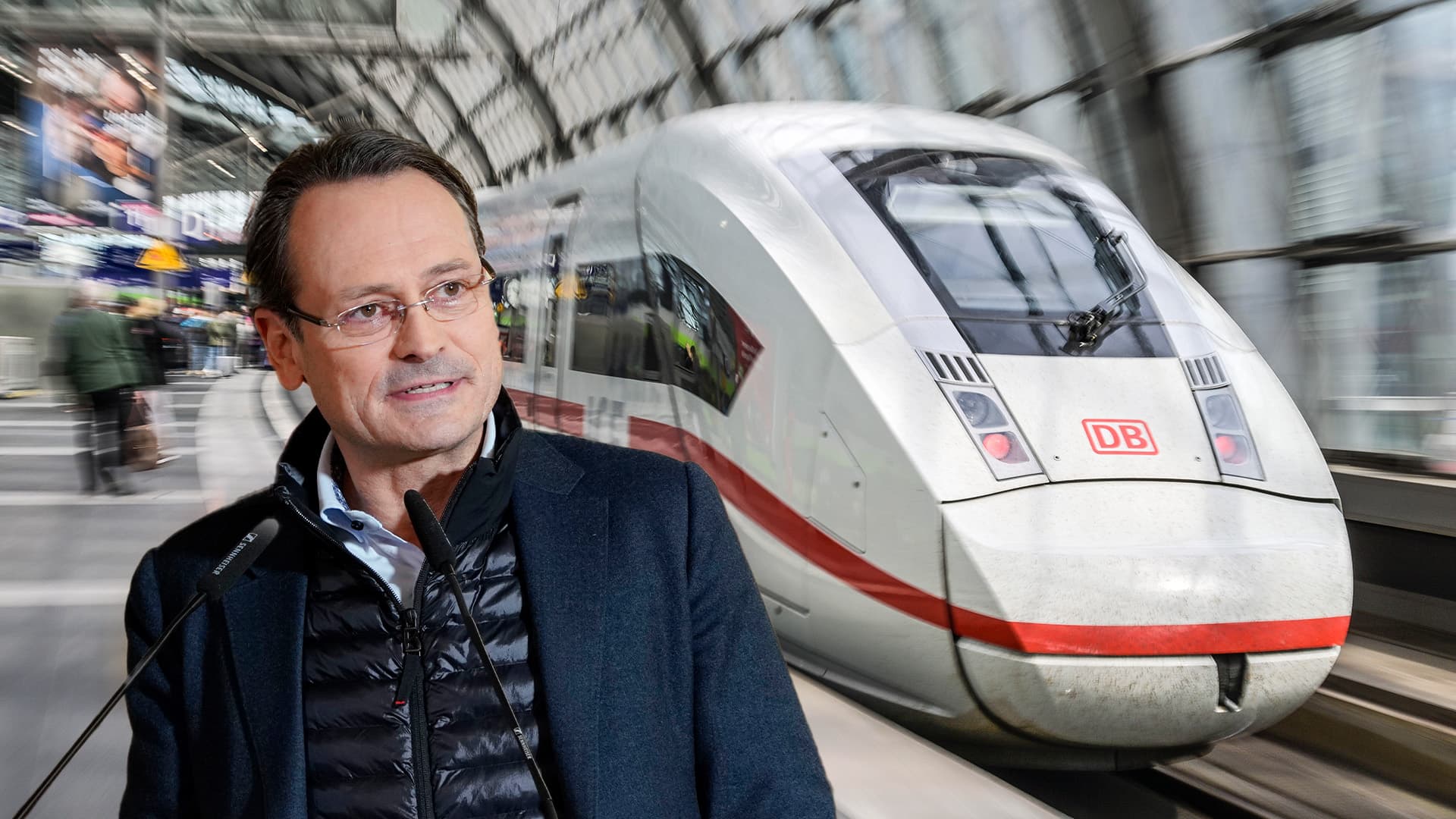 Wegen Verspätungschaos während der Fußball-EM: Bahn-Vorstand bittet um Entschuldigung