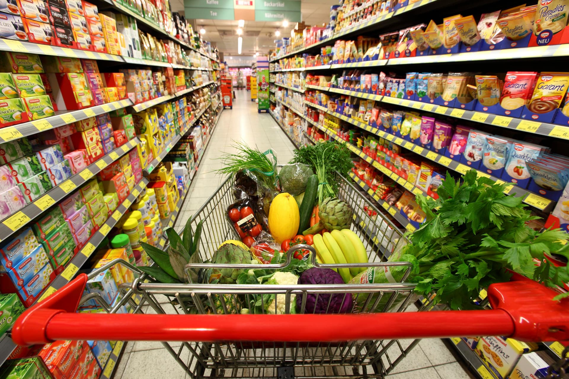 Lebensmittel größter Preistreiber: Die Inflation knallt weiter hoch