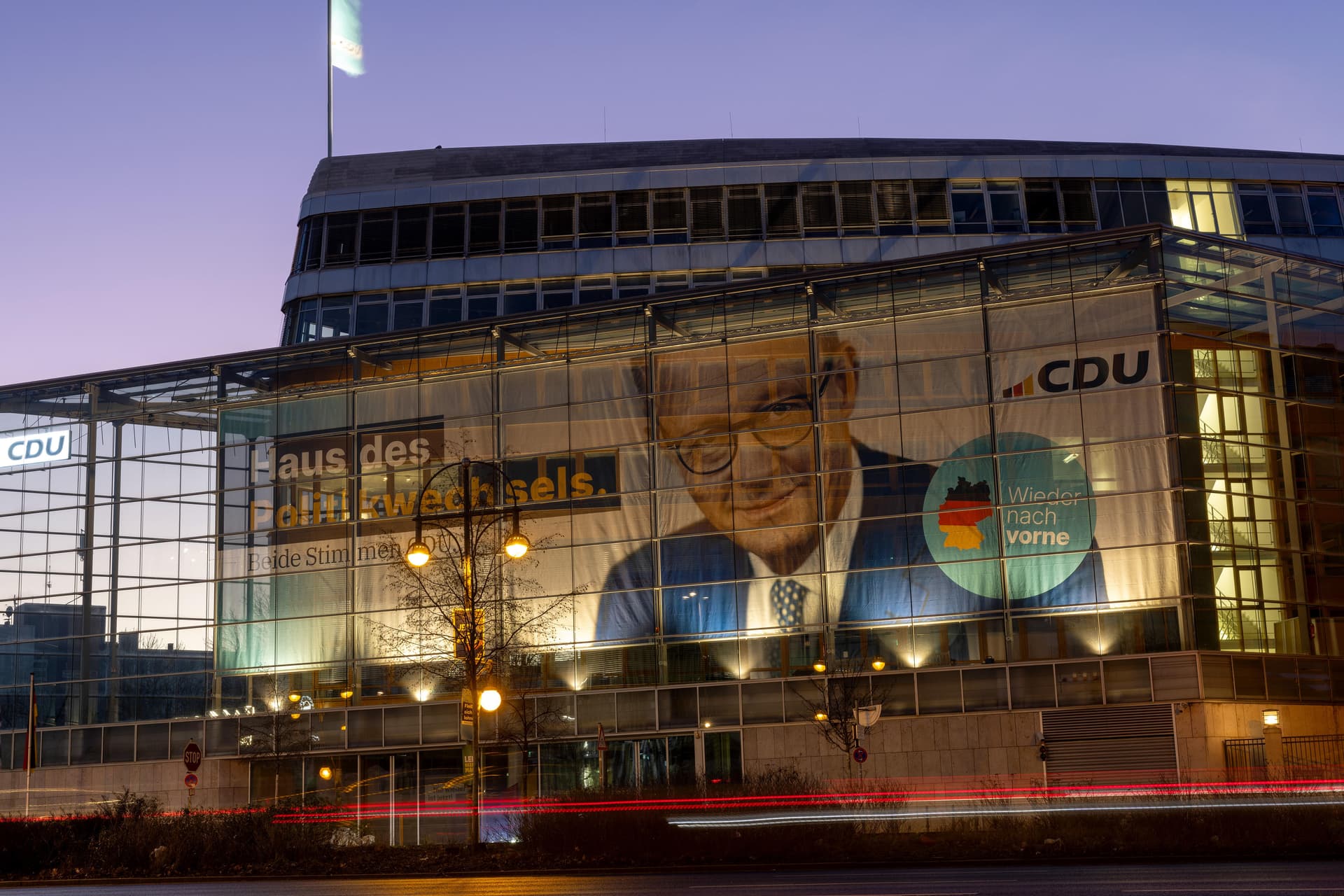 Alarm in CDU-Zentrale: Mitarbeiter sollen Gebäude verlassen