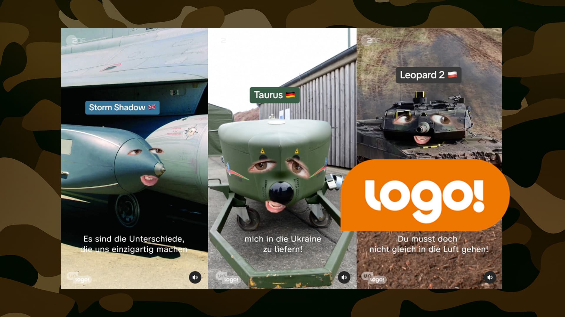 Krieg im Kinderzimmer: „ZDF logo!“ lässt Waffen sprechen