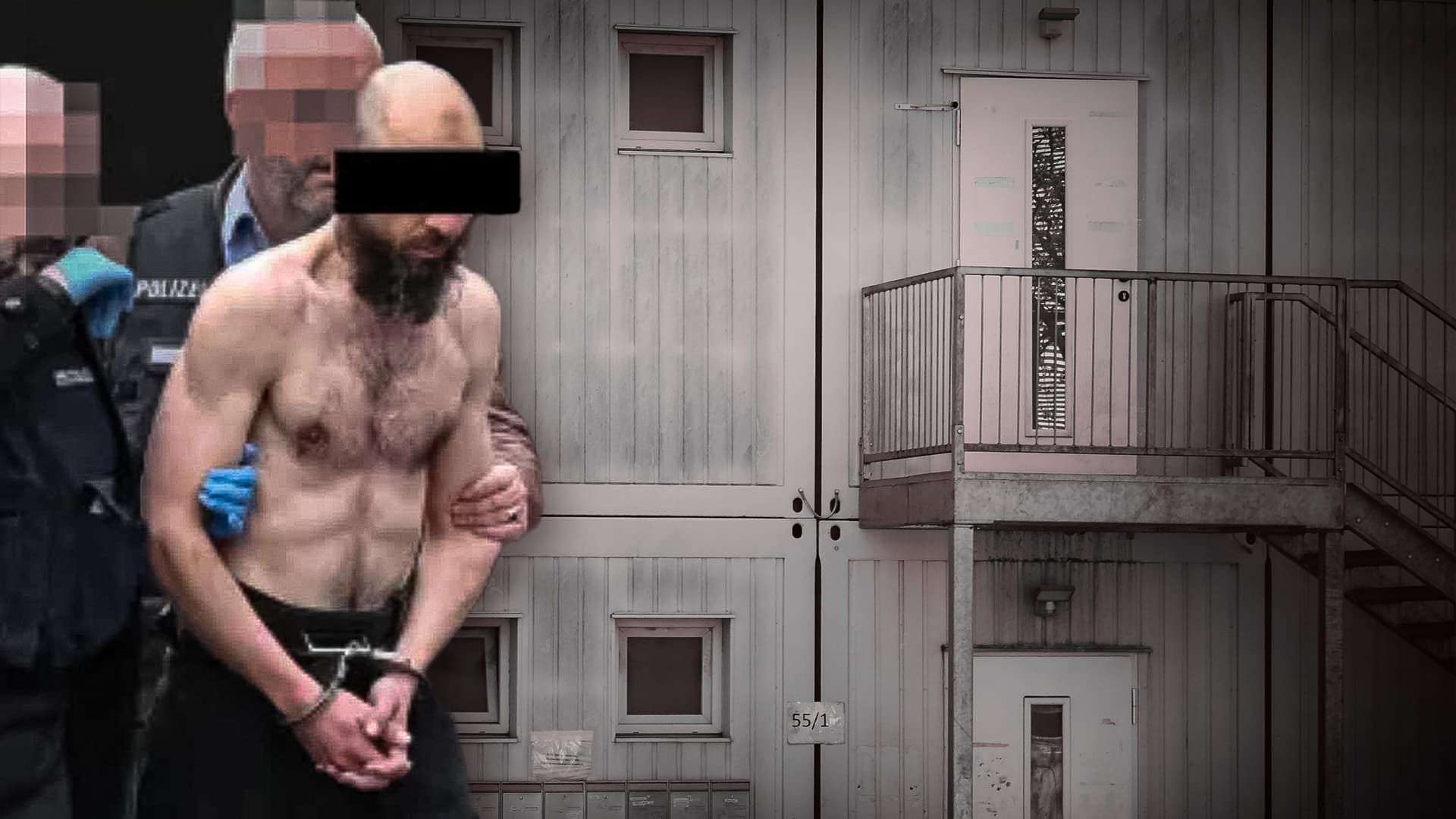 Umgeben von Gewalt und Drogen: So lebte der Mann, der die Vierjährige niederstach, im Horror-Flüchtlingsheim