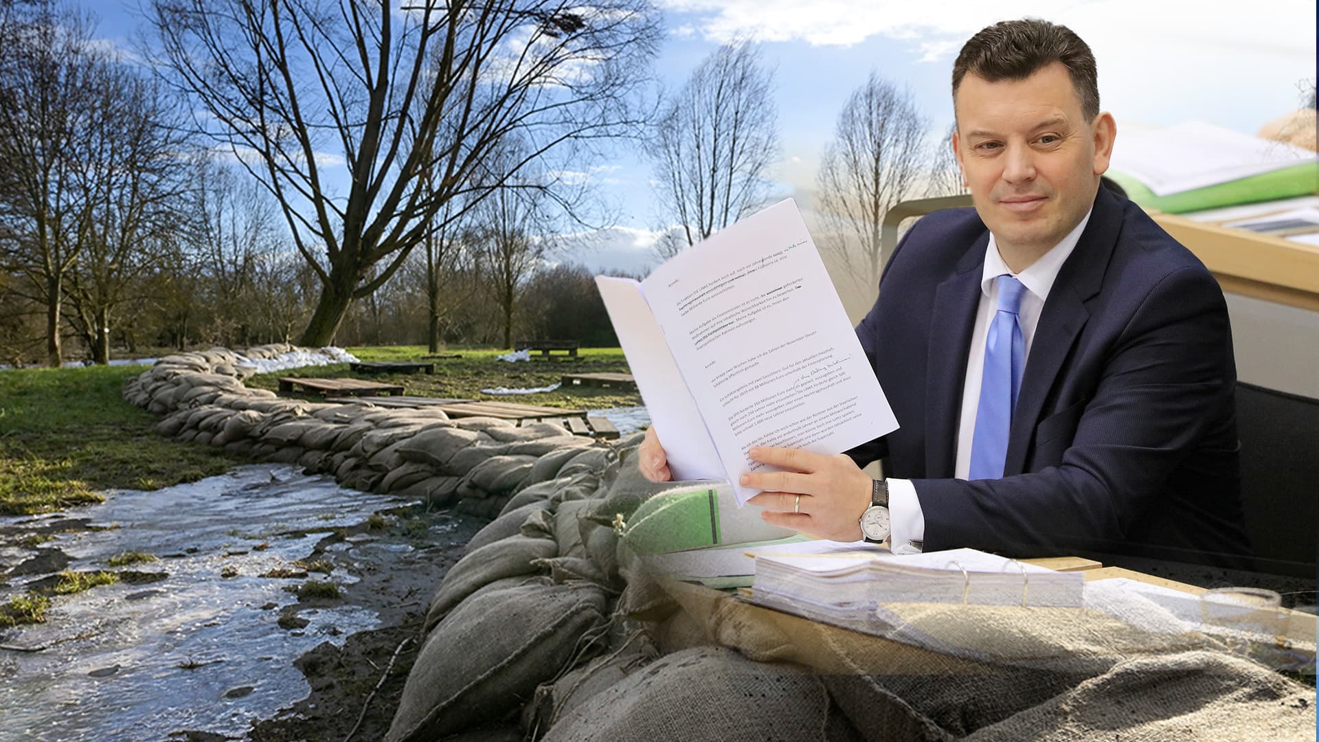 Nach verweigerten Hochwasser-Aufräumarbeiten: Landrat kürzt Sozialleistungen für Asylbewerber