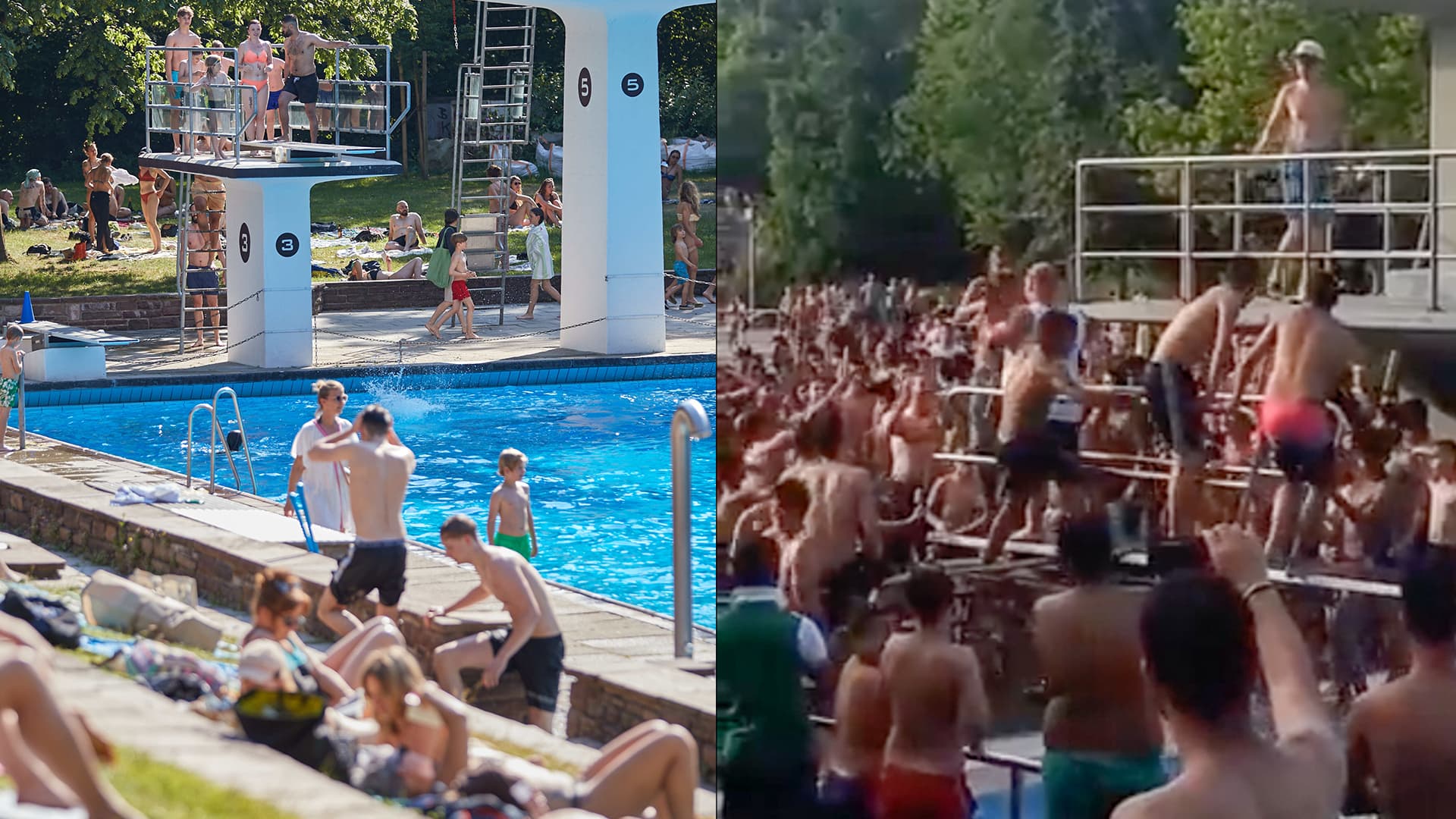 Das Gefährlichste im Freibad waren früher die Wespen
