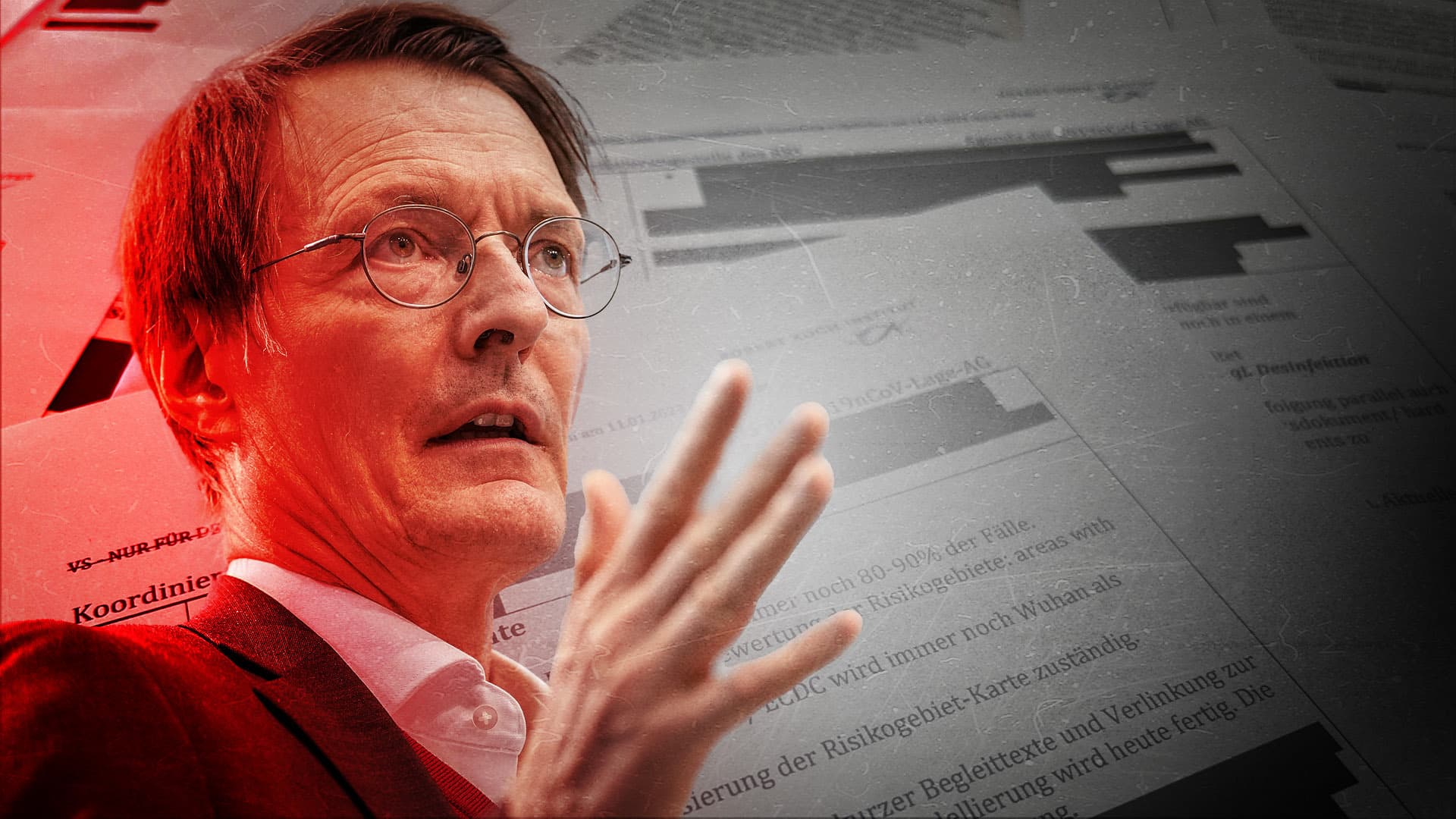Die geheimen Corona-Akten: Lauterbachs irre Verschwörungstheorie von der „Einmischung fremder Regierungen“