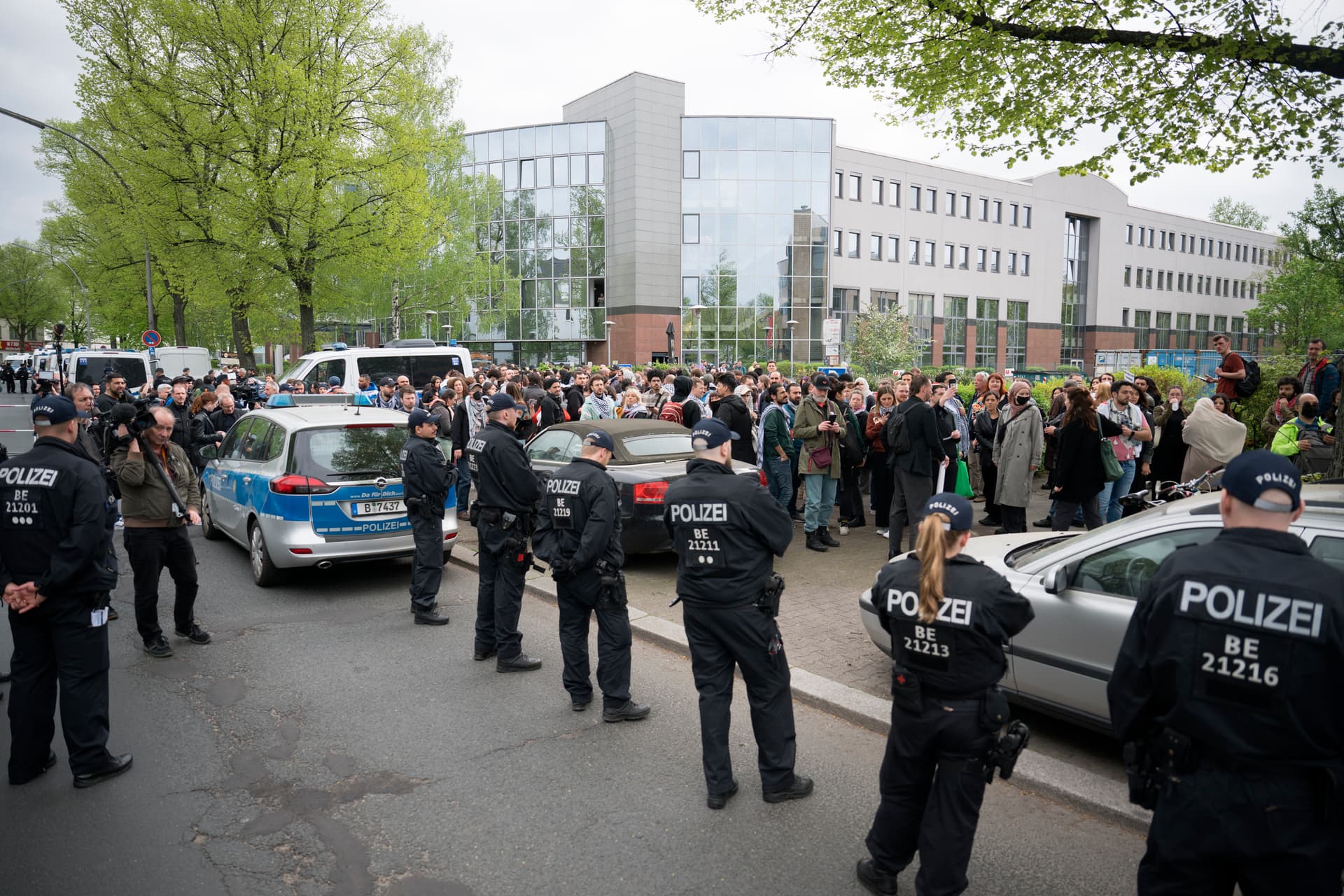 Polizei löst radikalen „Palästina-Kongress“ in Berlin auf