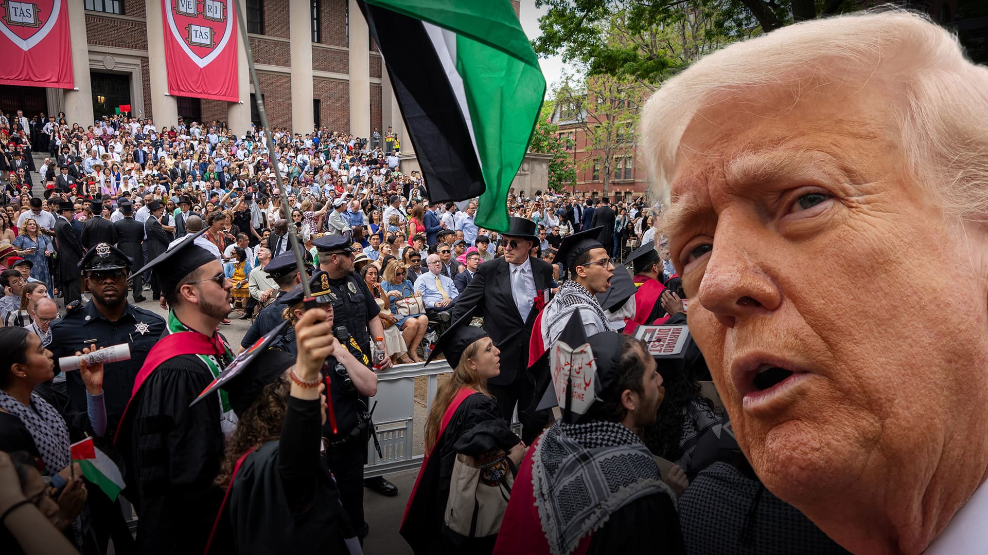 Judenhass! Milliarden-Förderung gestrichen, jetzt klagt die Uni: Wie der Machtkampf zwischen Trump & Harvard eskaliert