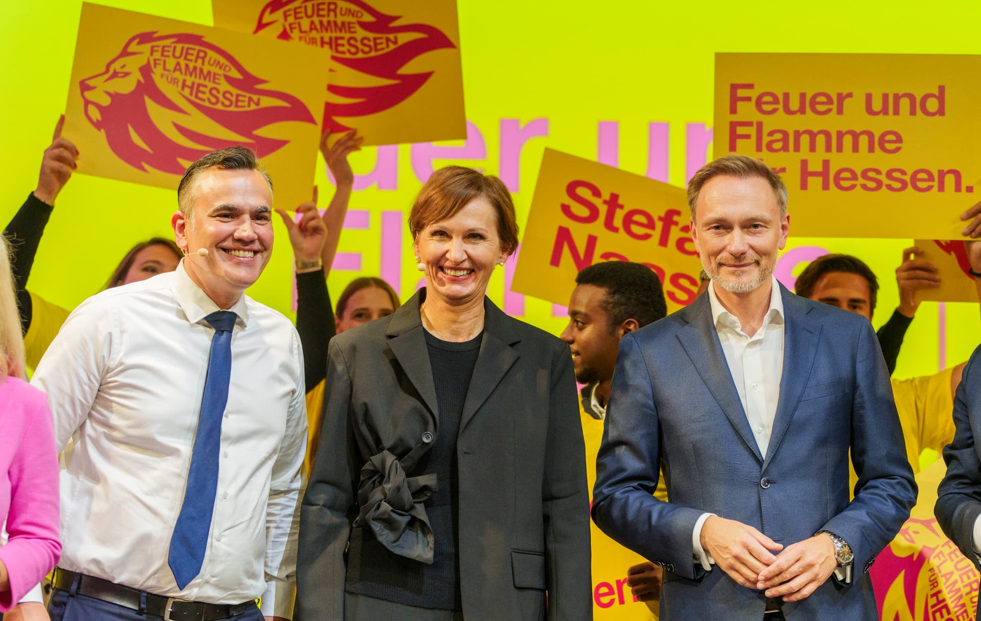 FDP-Krimi am Wahlsonntag: in Bayern raus, in Hessen drin