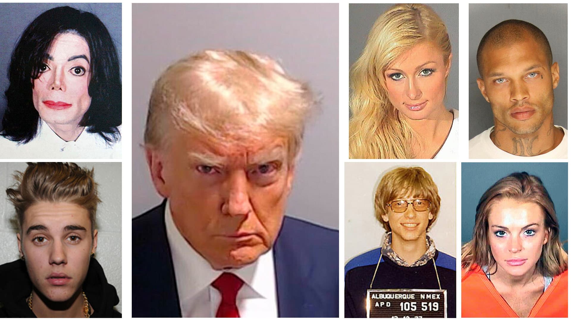 Trump reiht sich ein: Die berühmtesten Mugshots aller Zeiten