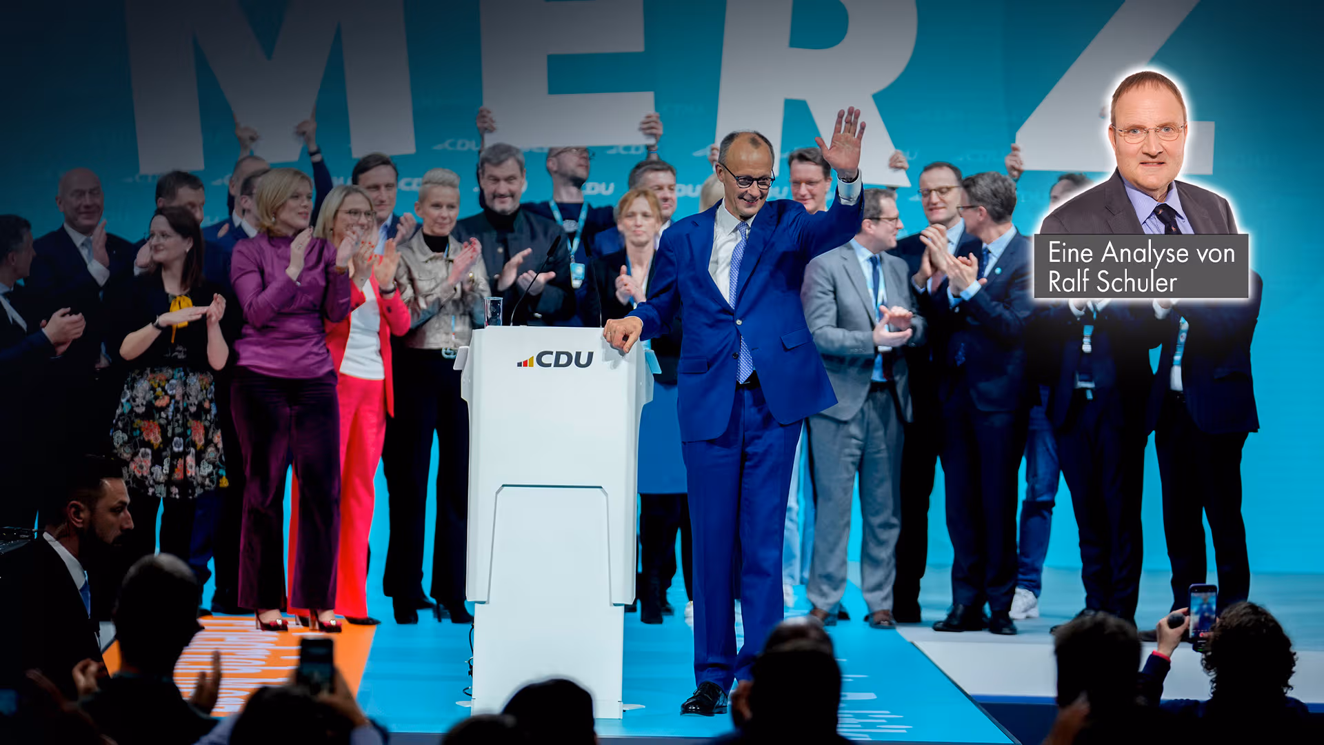 CDU-Parteitag in Berlin: Stehender Applaus für Merz-Absage an die AfD