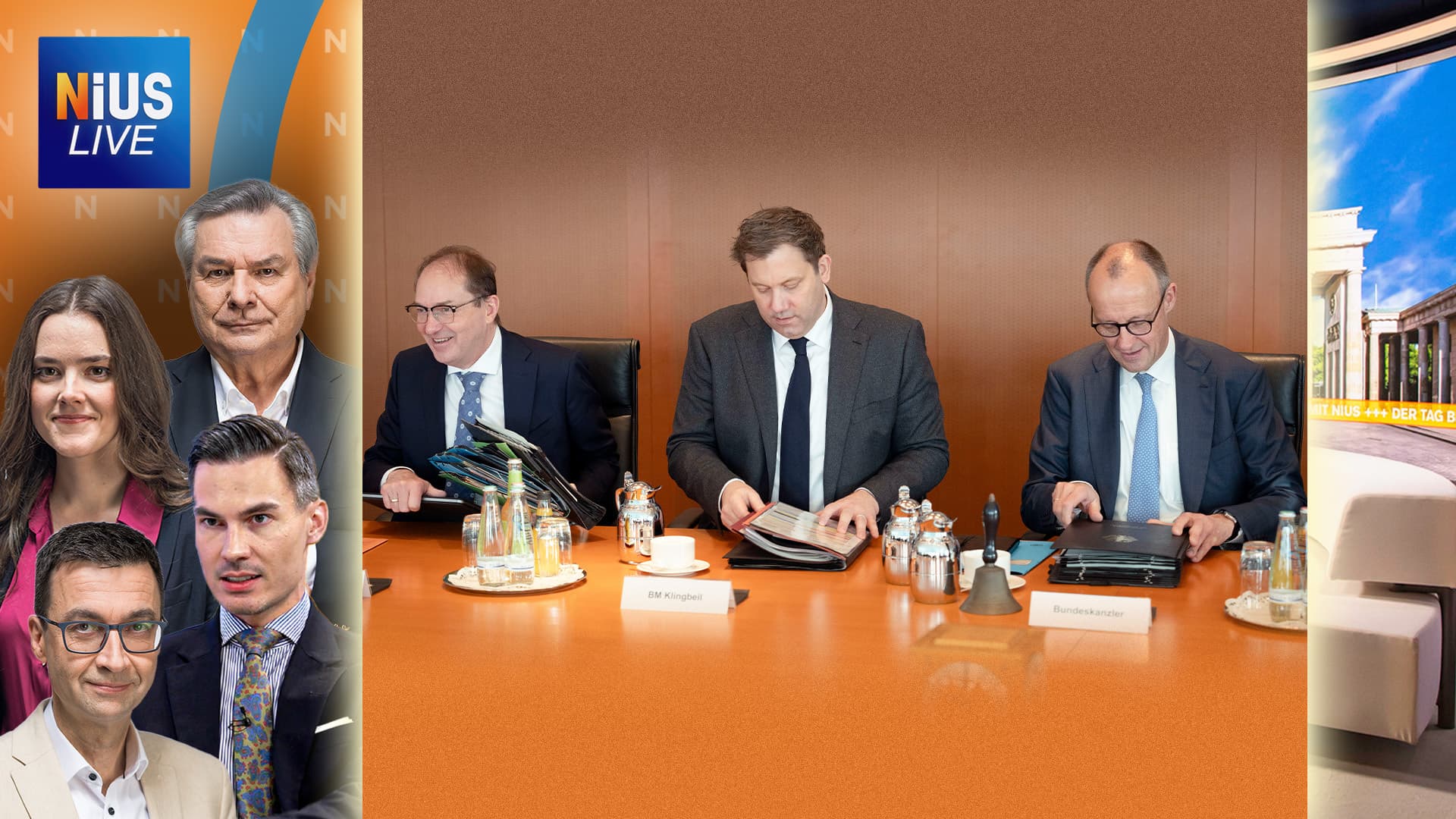 Das war NIUS Live am Montag: Nach CDU-Parteitag „Kanzler Klingbeil“?