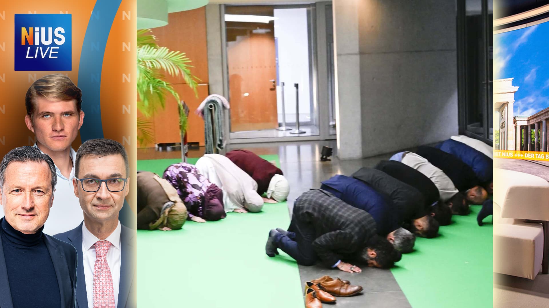 Das war NIUS Live am Donnerstag: Ramadan-Gebet im Bundestag