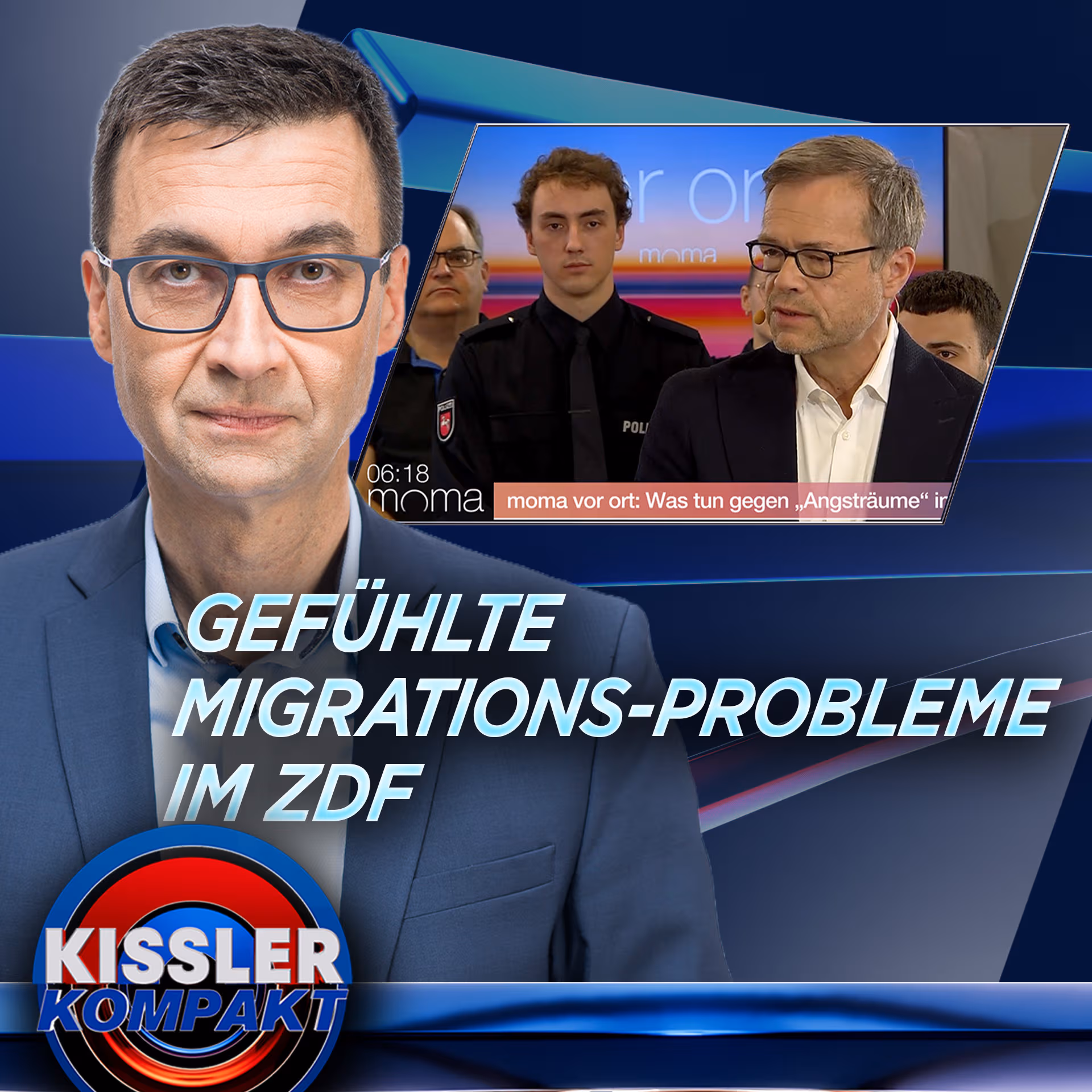 Für das ZDF ist innere Sicherheit ein gefühltes Problem: Im „Morgenmagazin“ herrscht die rosarote Brille