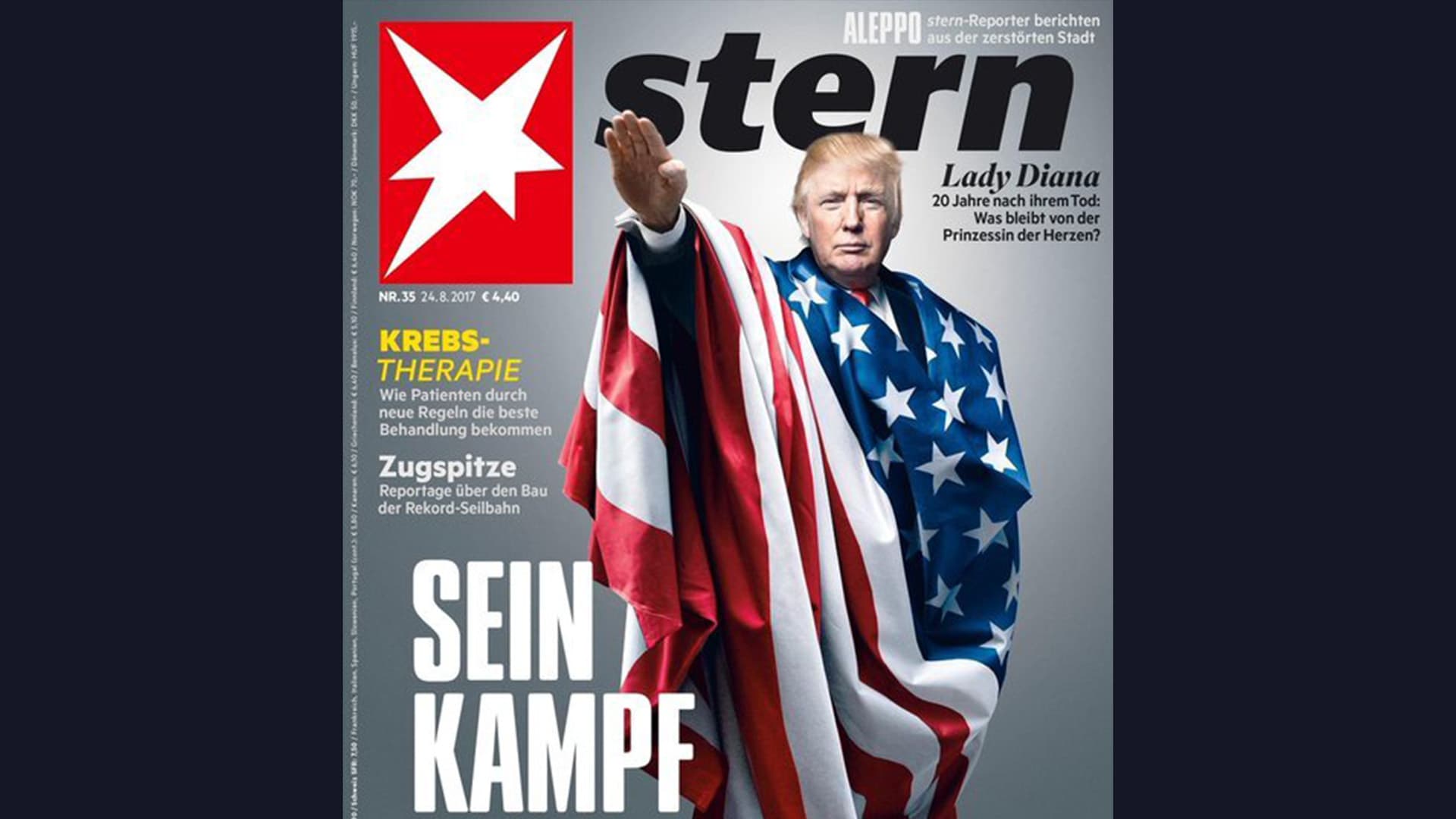 An alle, die Trump mit Hitler verglichen haben – schämt euch!