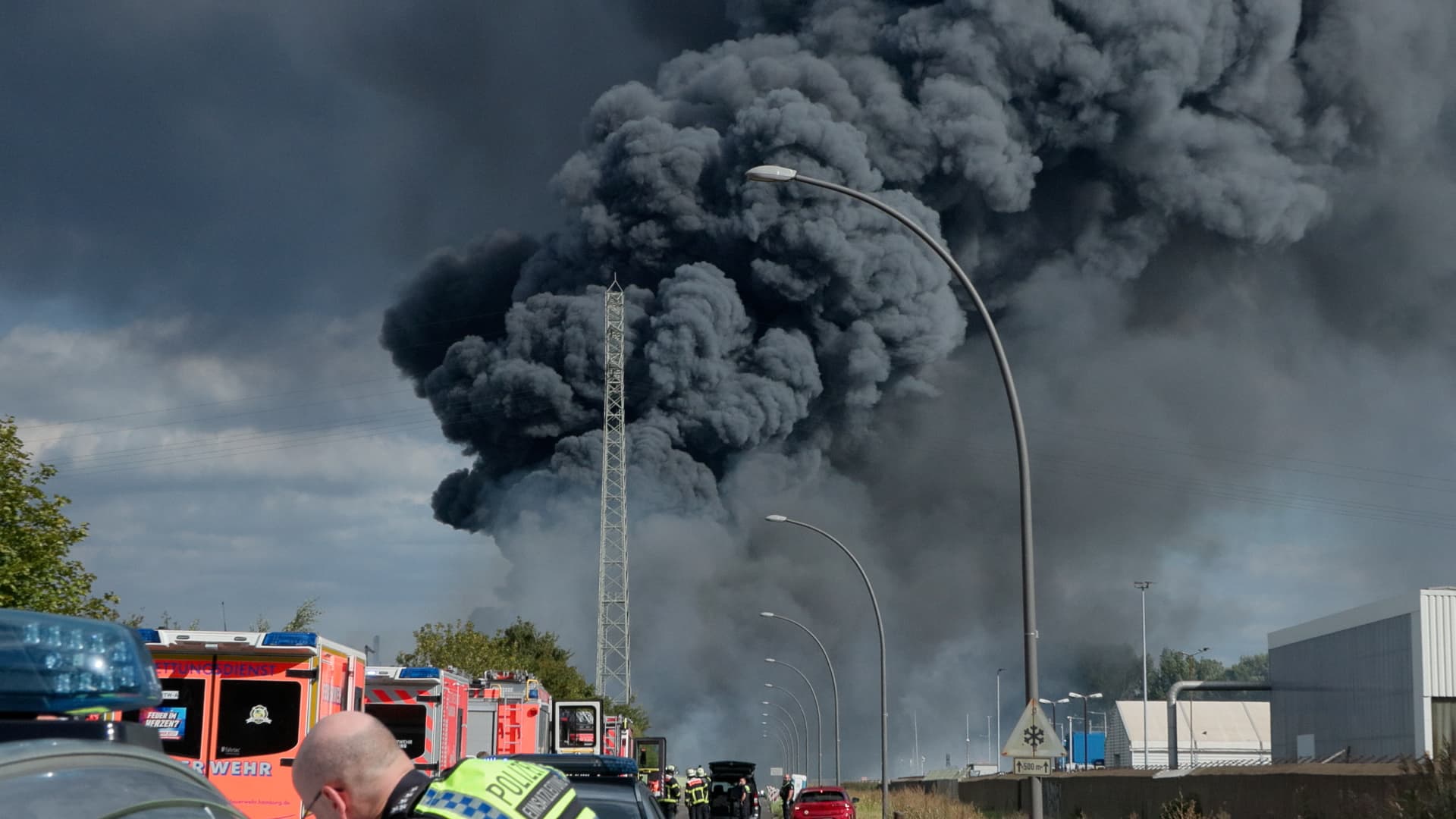 Teile flogen bis zur Autobahn: Gasexplosion in Hamburg