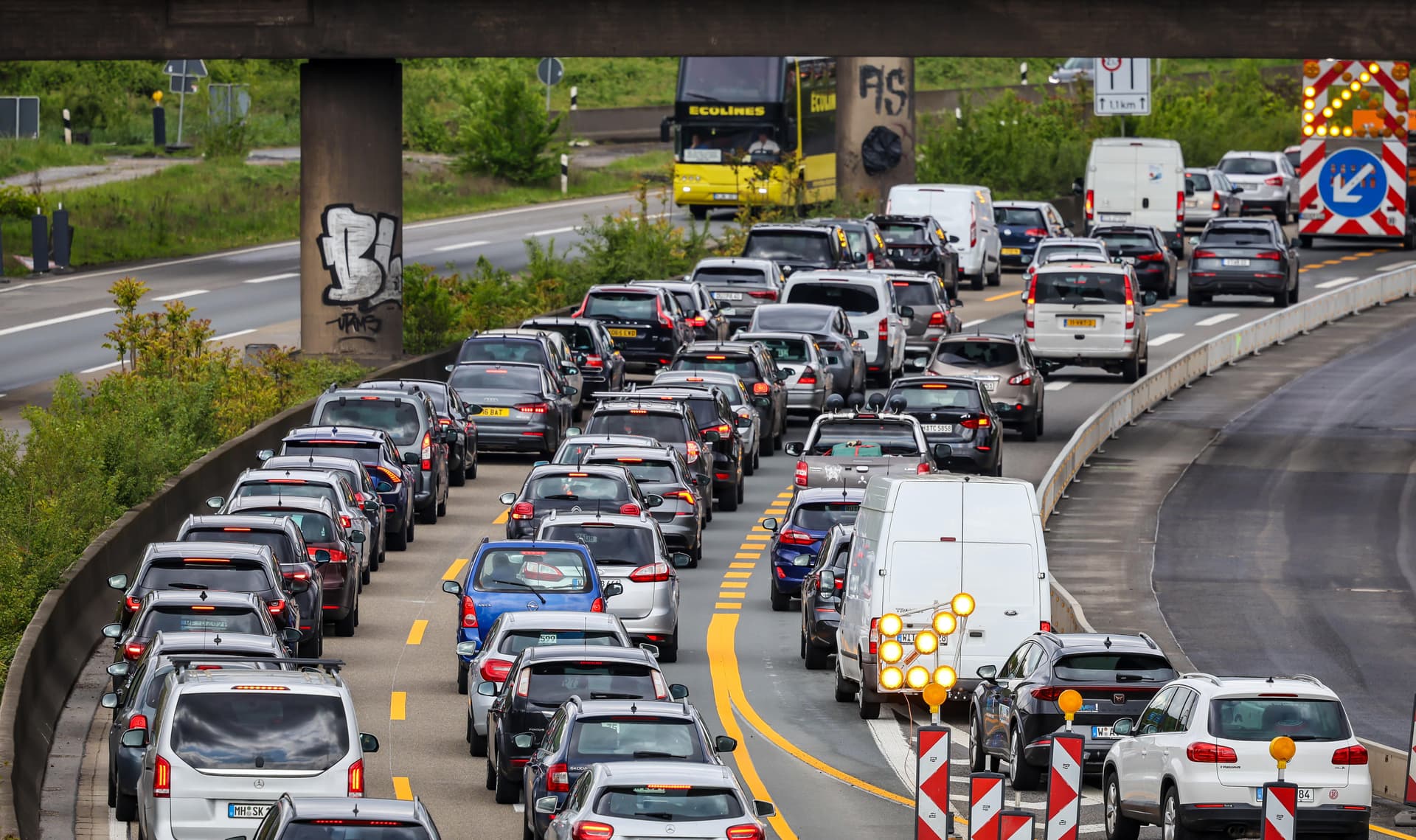 Weil Ampel sich verrechnet hat: Baustopp auf deutschen Autobahnen