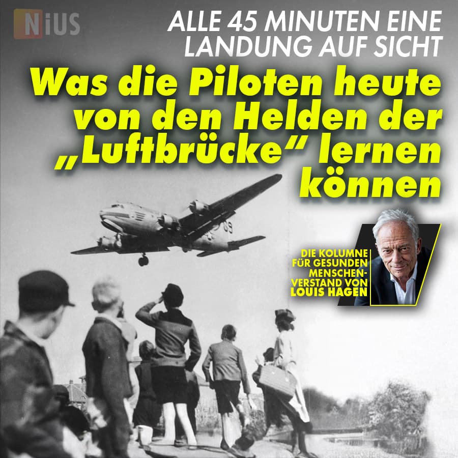 Was die Piloten heute von den Helden der „Luftbrücke“ lernen können