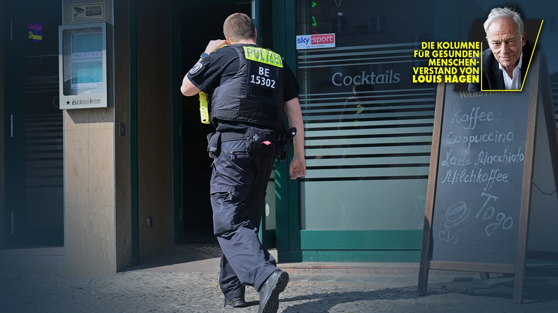 Wir brauchen richtige Polizei, keine für unseren Müll