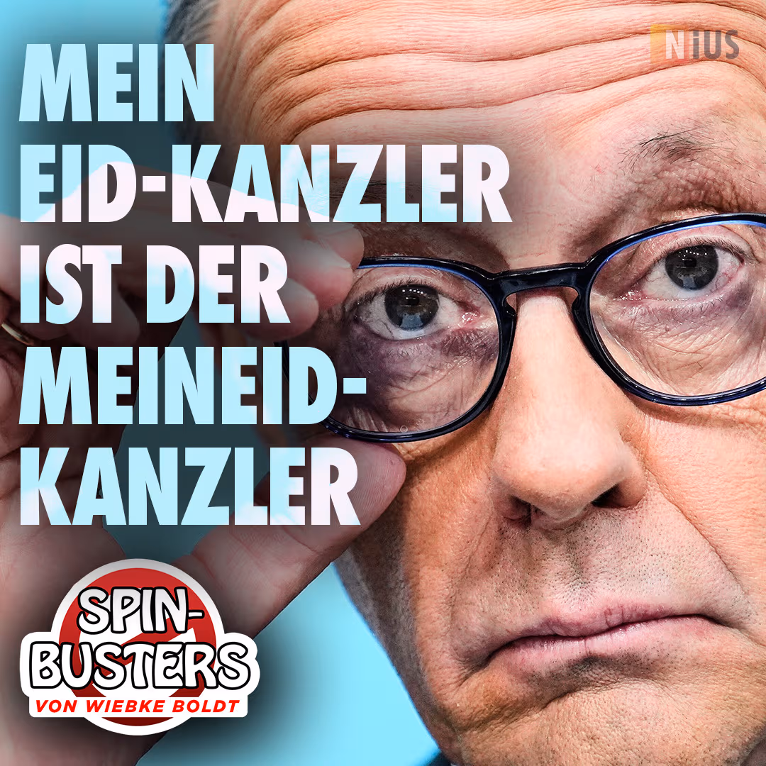 Mein Eid-Kanzler ist der Meineid-Kanzler