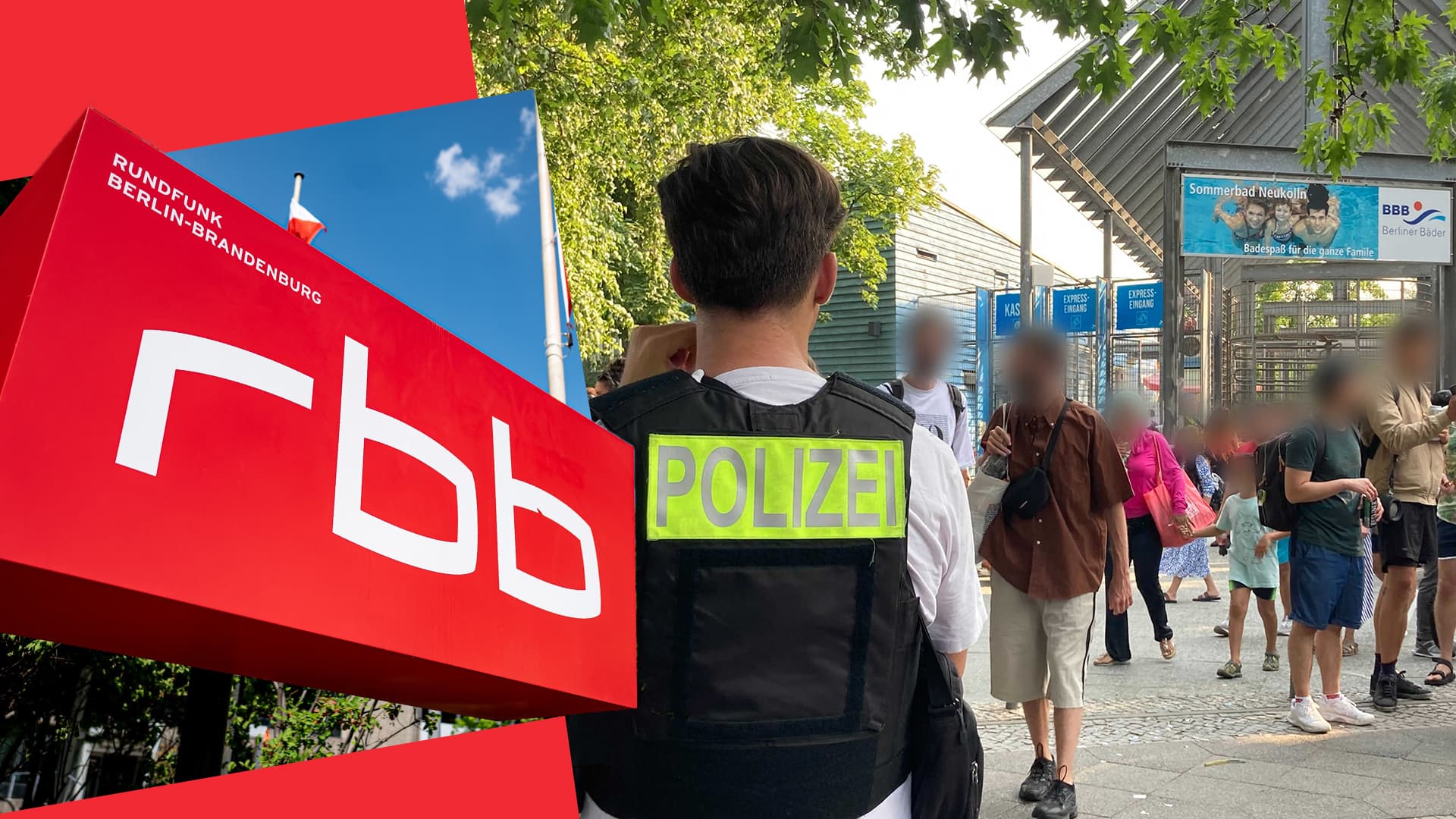 Demo gegen Polizei im Freibad: RBB als Sprachrohr der Linken