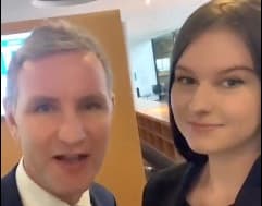 „Ganz geil ... wir sind der wilde Osten“: Peinlich-Video mit Höcke im Landtag