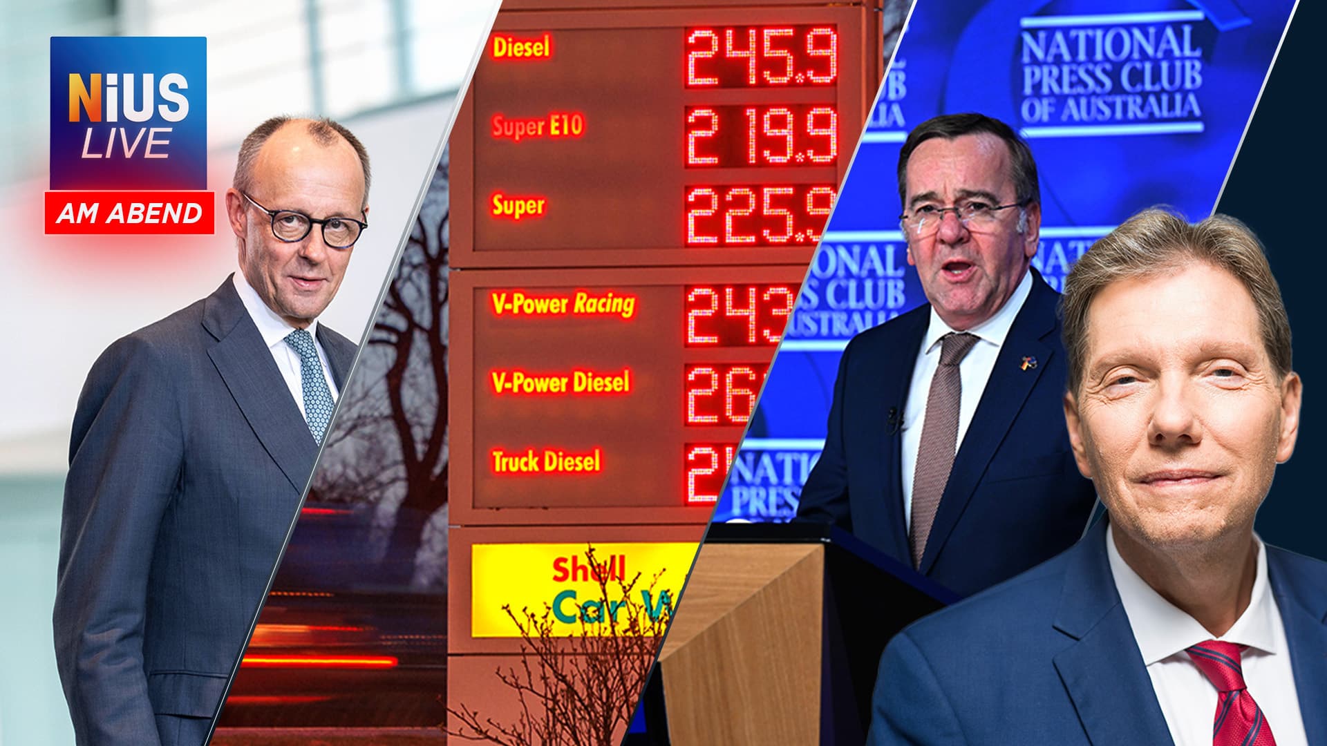 Am Dienstag bei NIUS Live am Abend: Hohe Benzinpreise – Task Force legt Aktionsplan vor