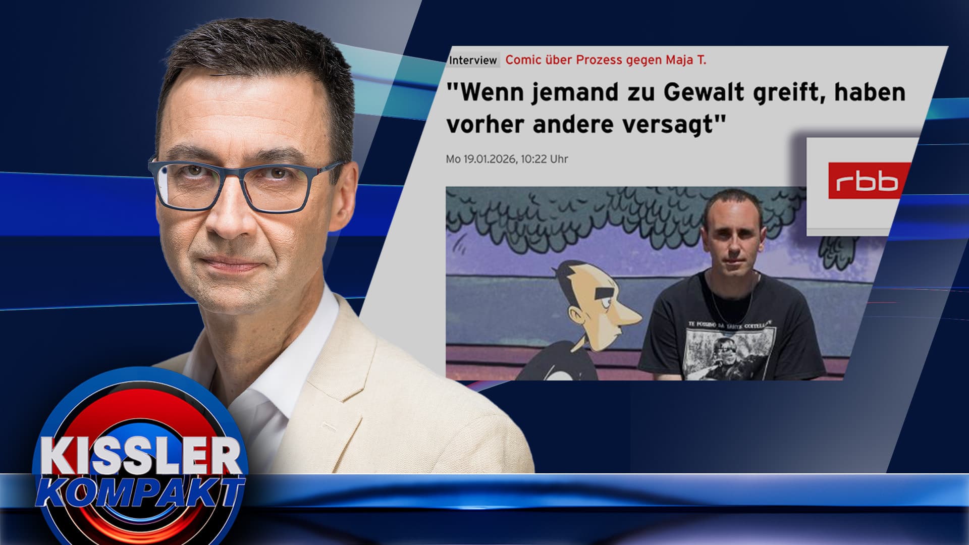 Der öffentlich-rechtliche RBB hat mit linker politischer Gewalt kein Problem: Was für ein Skandal!