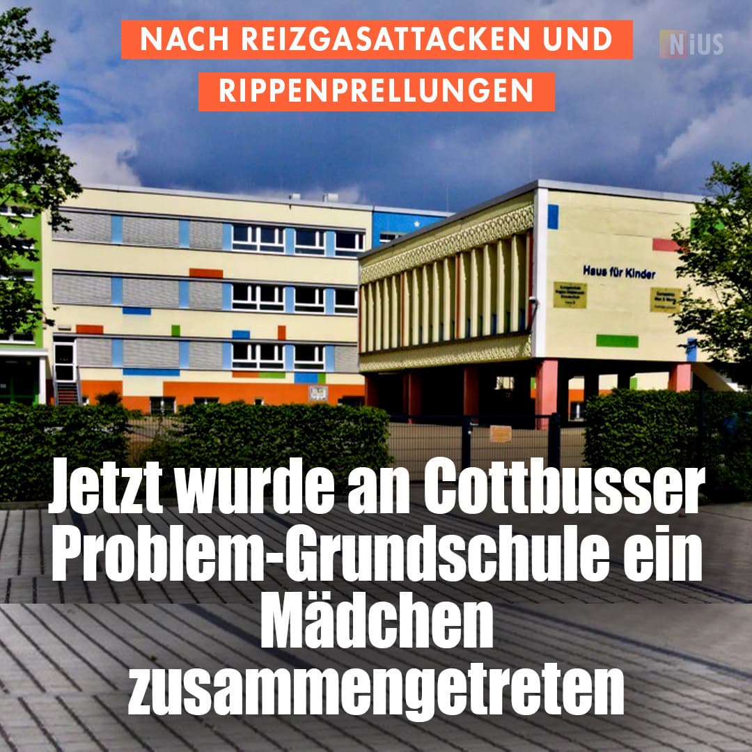 Nach Reizgasattacken und Rippenprellungen: Jetzt wurde an Cottbusser Problem-Grundschule ein Mädchen zusammengetreten