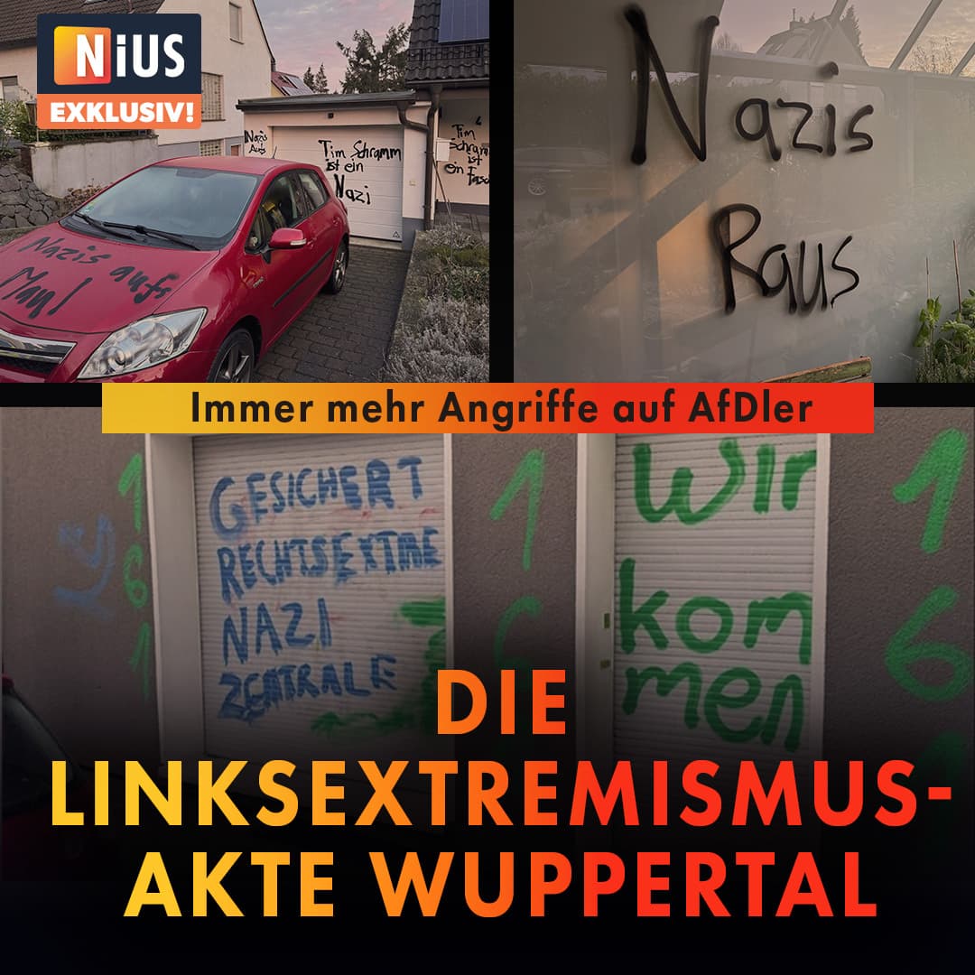 Immer mehr Angriffe auf AfDler: Die Linksextremismus-Akte Wuppertal