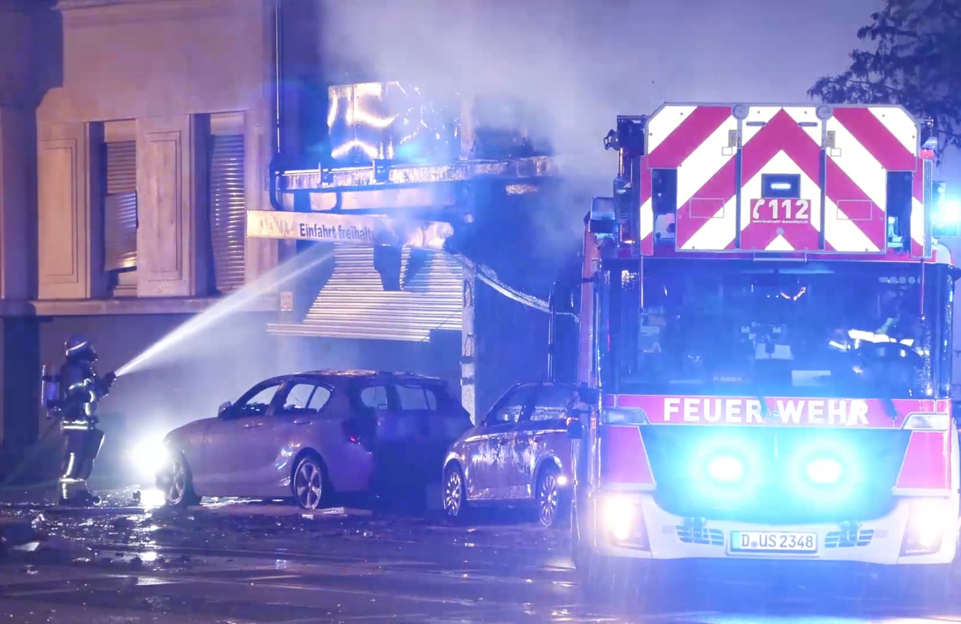Drei Tote bei Brand in Düsseldorf – zwei Menschen in Lebensgefahr