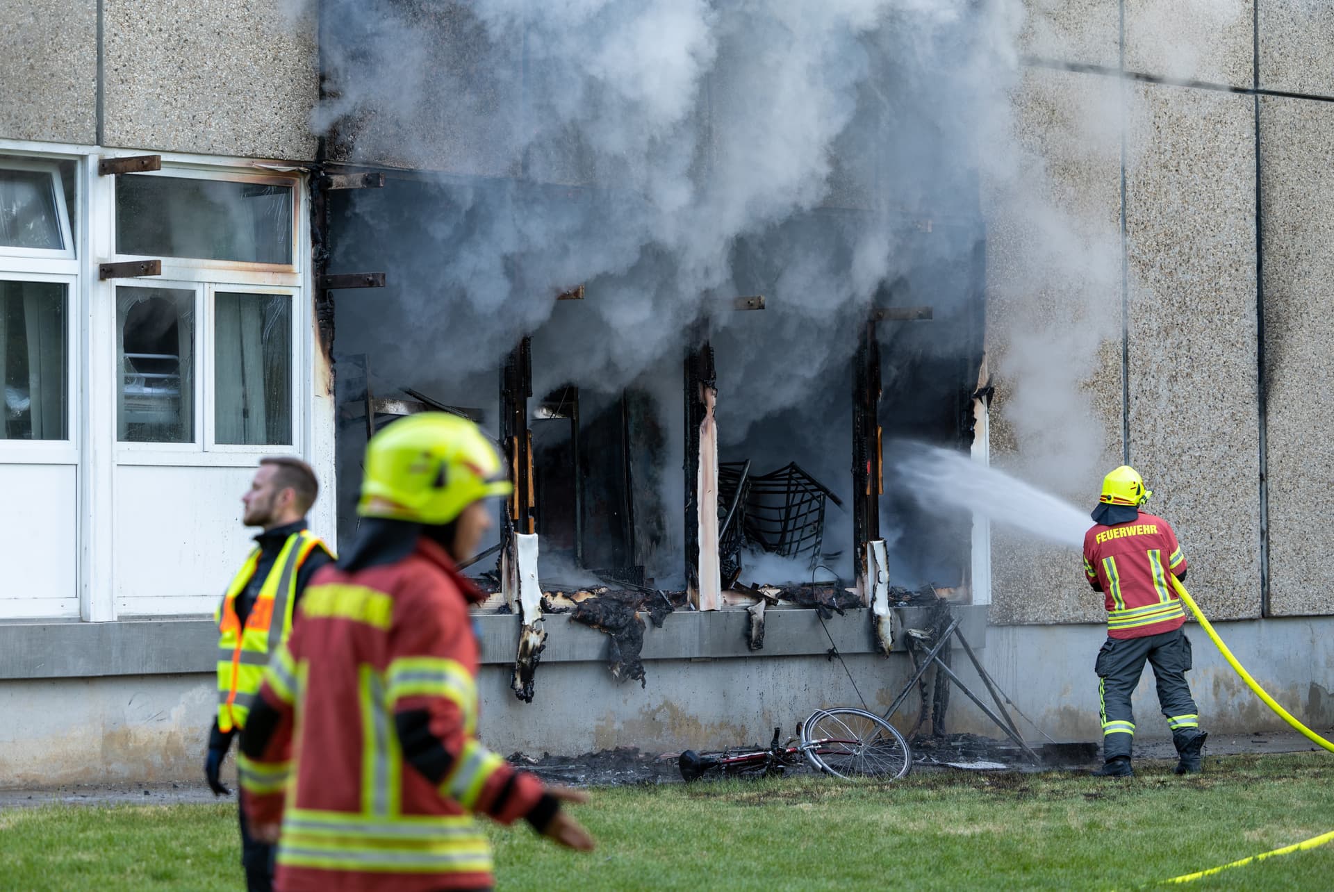 Thüringen: Junge (9) stirbt bei Brand in Flüchtlingsheim