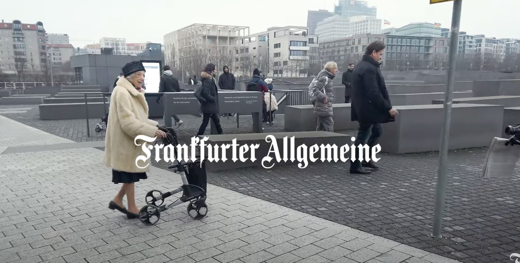 Werbung mit Holocaust-Überlebender: FAZ veröffentlicht am Tag der Auschwitz-Befreiung pietätlosen Image-Film