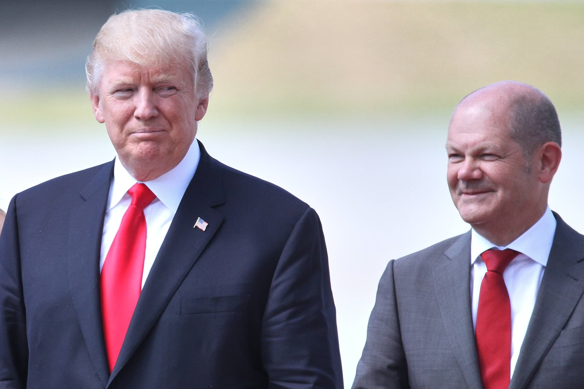 Erstes Gespräch nach US-Wahl: Kanzler Scholz hat mit Donald Trump telefoniert