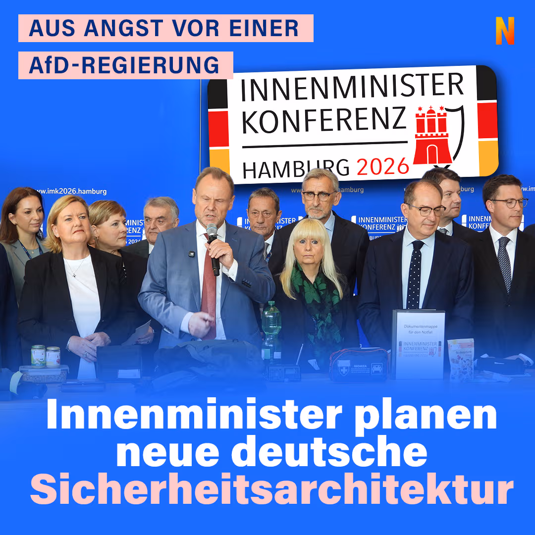 Aus Angst vor einer AfD-Regierung: Innenminister planen neue deutsche Sicherheitsarchitektur