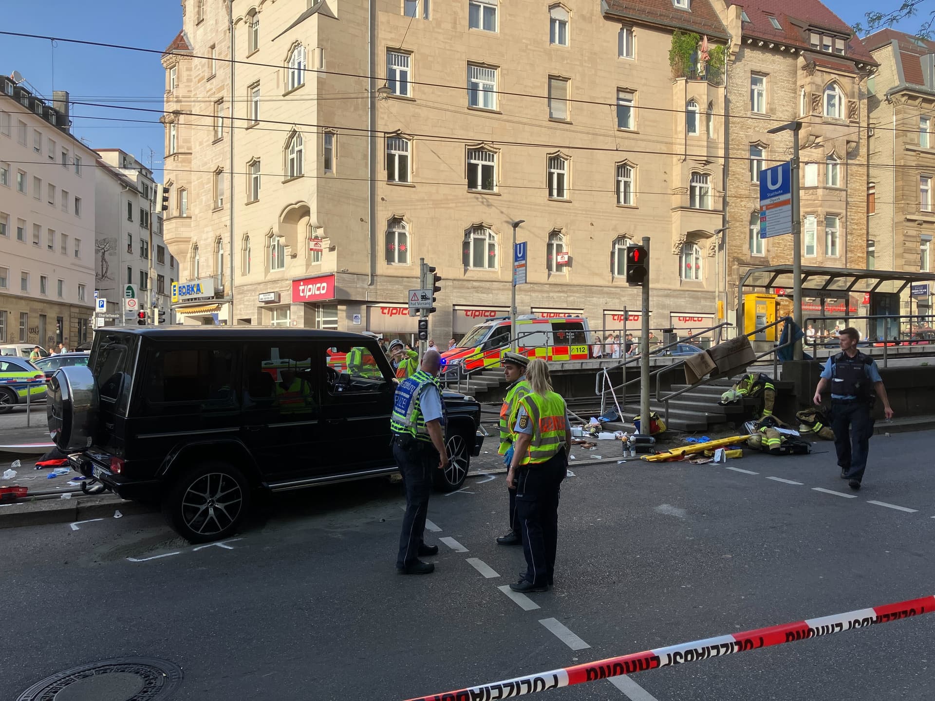 Tödlicher Unfall in Stuttgart: Fahrer hatte Kind im Auto