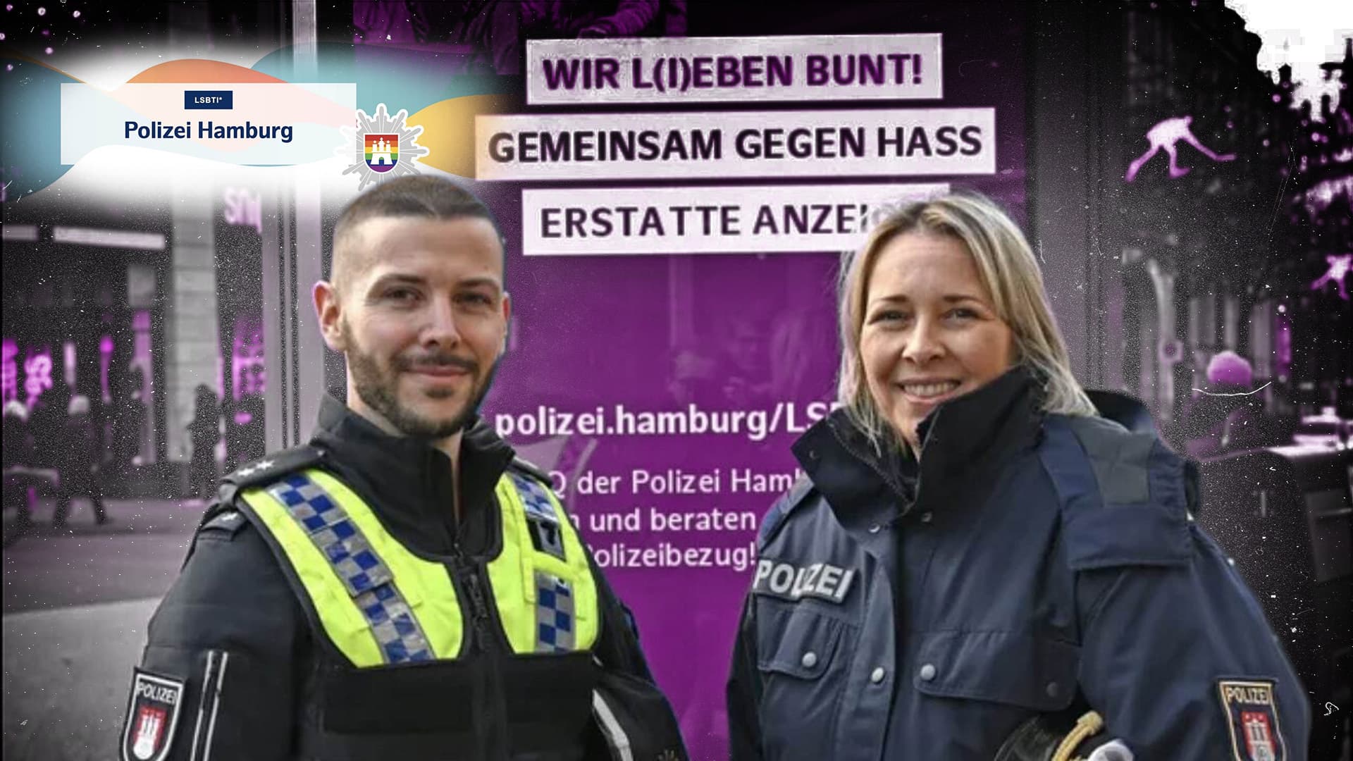 „Vielfalt der Identitäten“, „Diversität als Bereicherung“: Hamburger Polizei startet „LSBTI*-Kampagne“