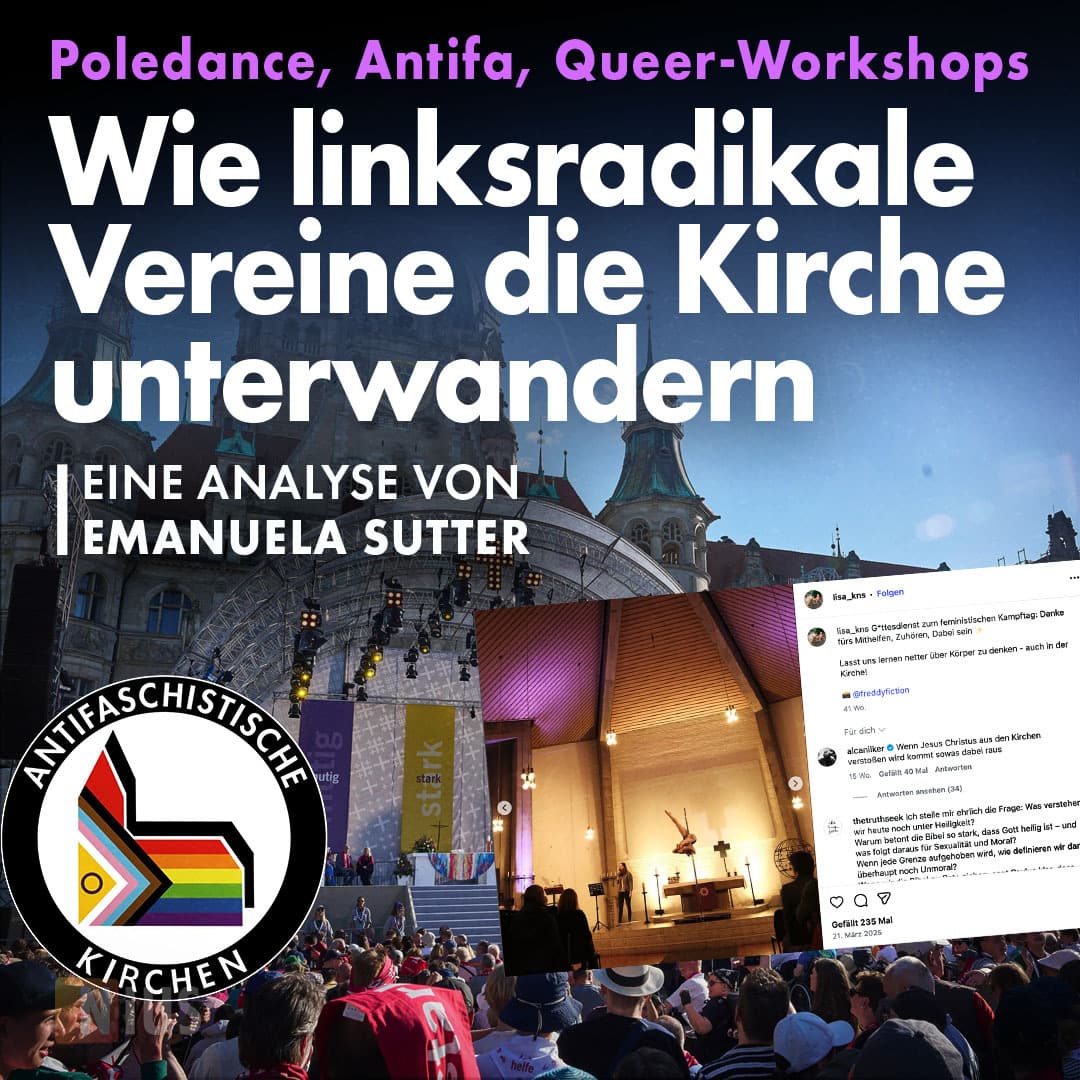 Wie linksradikale Vereine die Kirche unterwandern