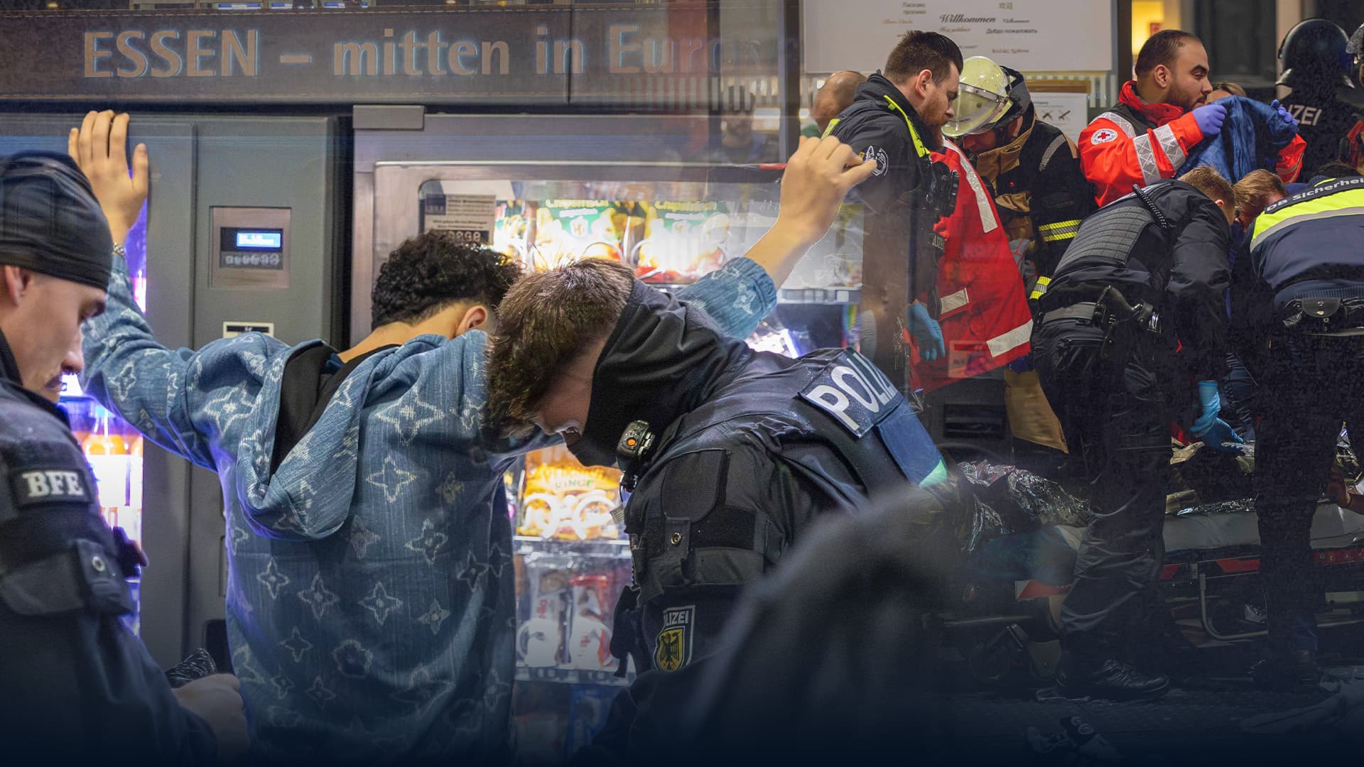 Not-Operation nach Messer-Attacke! Junger Mann nach Syrer-Demo niedergestochen