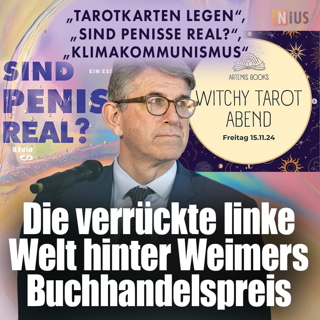 „Tarotkarten legen“, „Sind Penisse real?“, „Klimakommunismus“: Die verrückte linke Welt hinter Weimers Buchhandelspreis