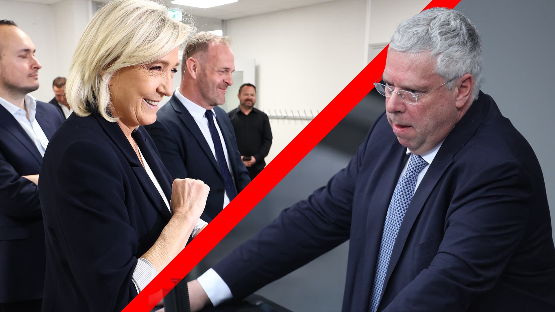 Die Franzosen-CDU will mit Le Pen kandidieren – und die deutsche CDU zieht die Brandmauer hoch
