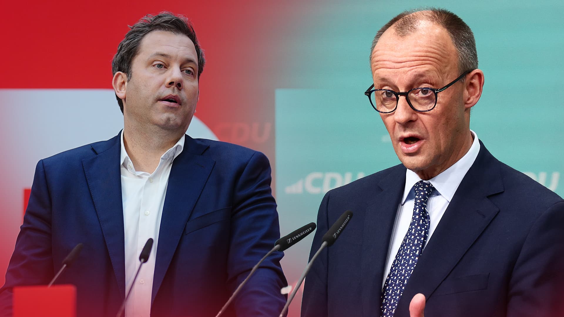 Was einer möglichen schwarz-roten Koalition alles im Wege steht: Die Sprengstoffliste zwischen Union und SPD