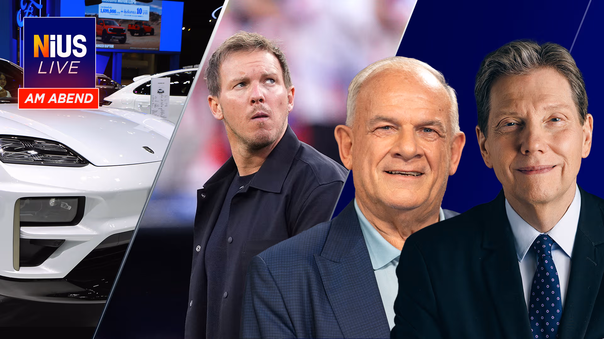 Ab 18 Uhr bei NIUS Live am Abend: Kanzler Merz blamiert Deutschland nach WM-Aus