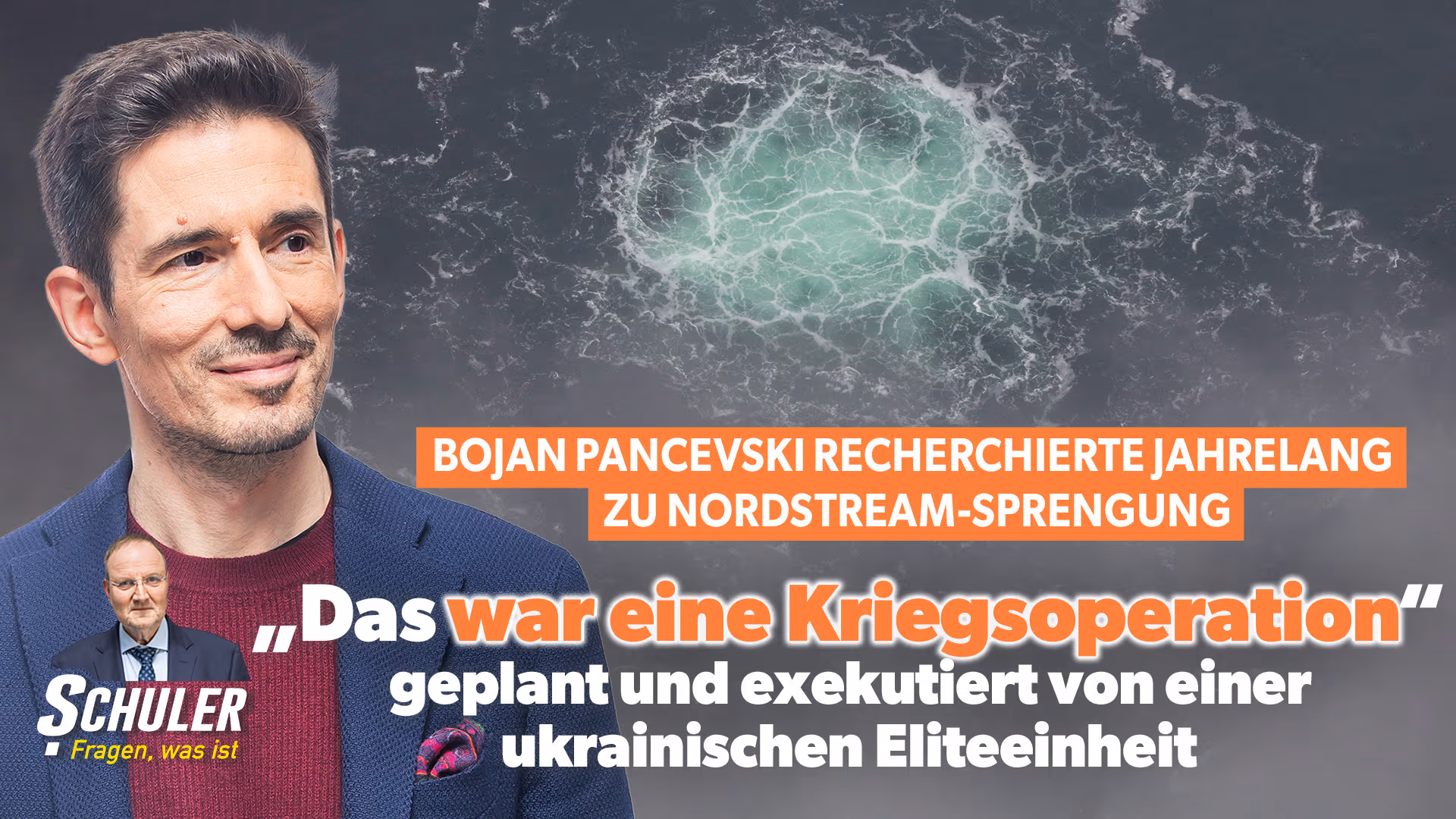 „Das war eine Kriegsoperation“ – Bojan Pancevski über die Sprengung von Nordstream