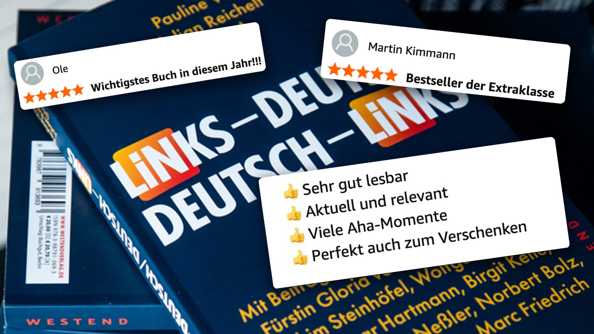 Amazon-Kunden sind von „Links–Deutsch, Deutsch–Links“ begeistert