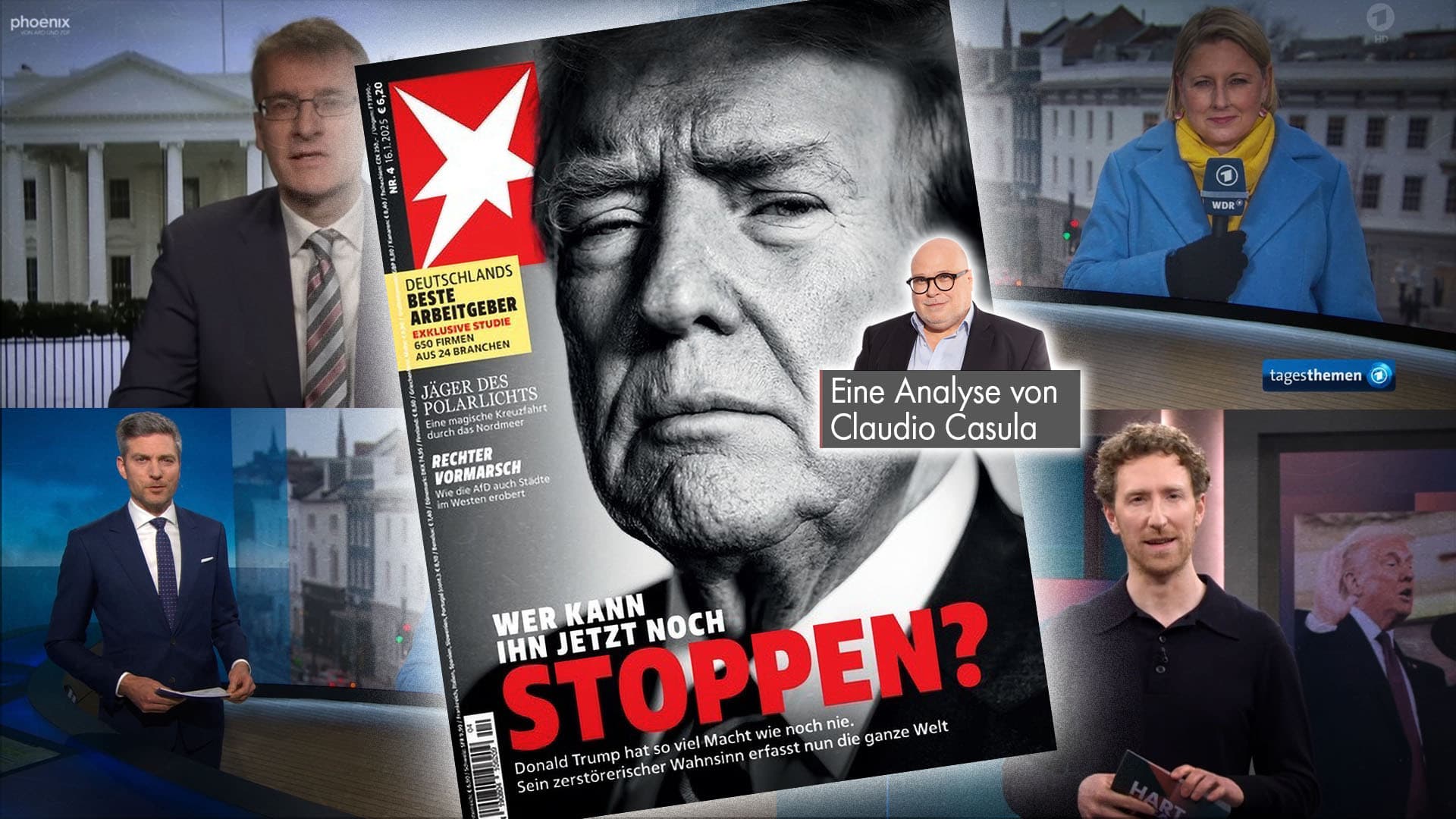 „Handelskrieg“, „Verfassungsbruch“, „Feind der Demokratie“: So haben deutsche Medien Donald Trump den Krieg erklärt