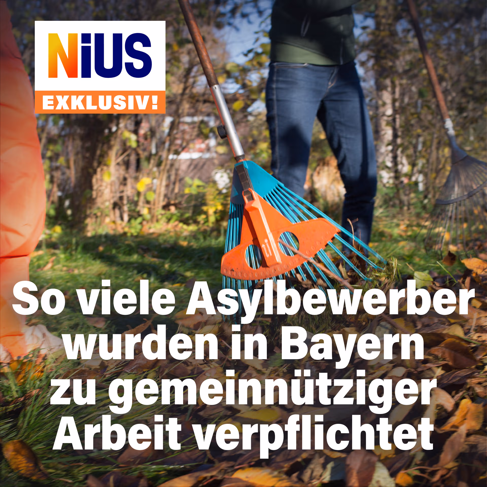 So viele Asylbewerber wurden in Bayern zu gemeinnütziger Arbeit verpflichtet