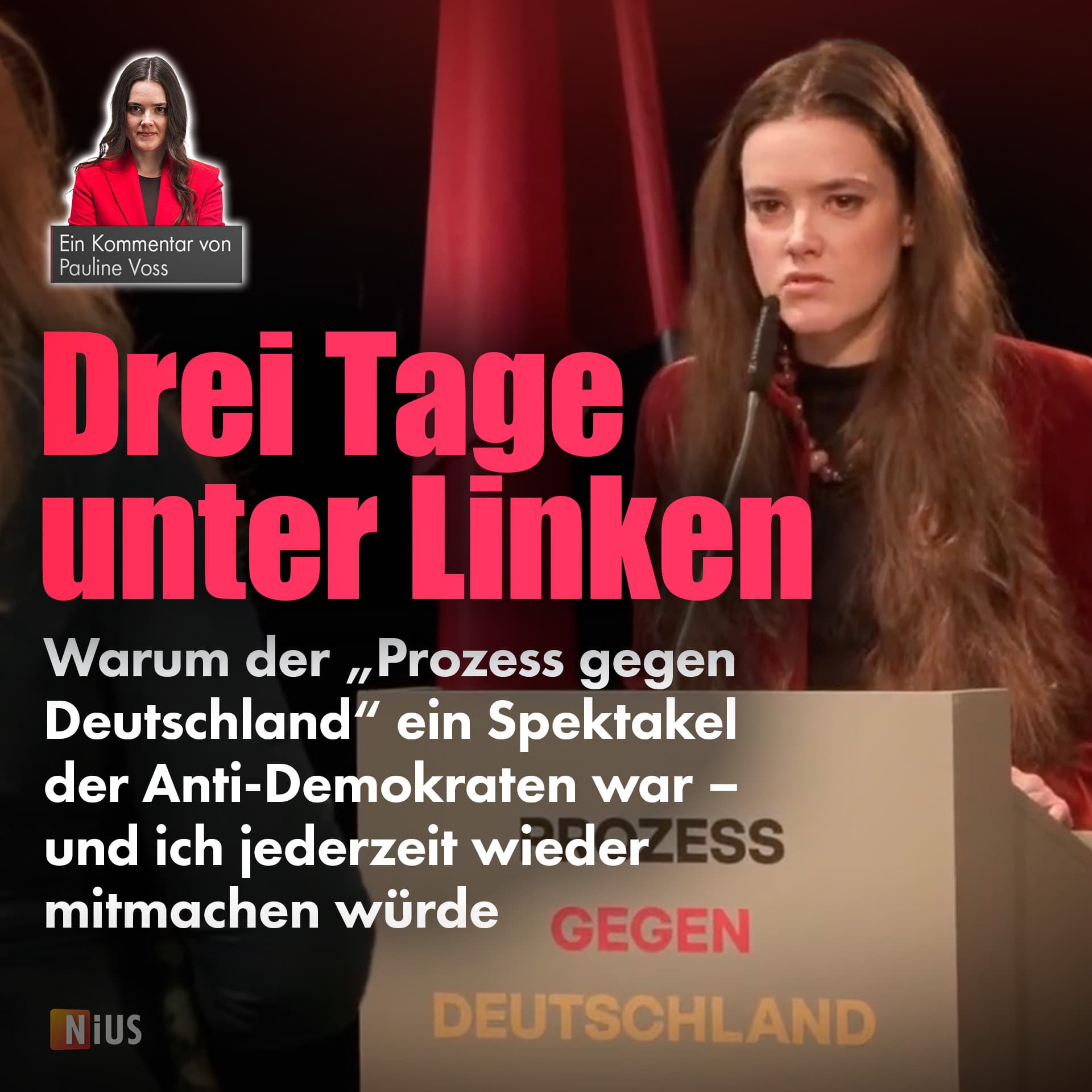 Warum der „Prozess gegen Deutschland“ ein Spektakel der Anti-Demokraten war – und ich jederzeit wieder mitmachen würde