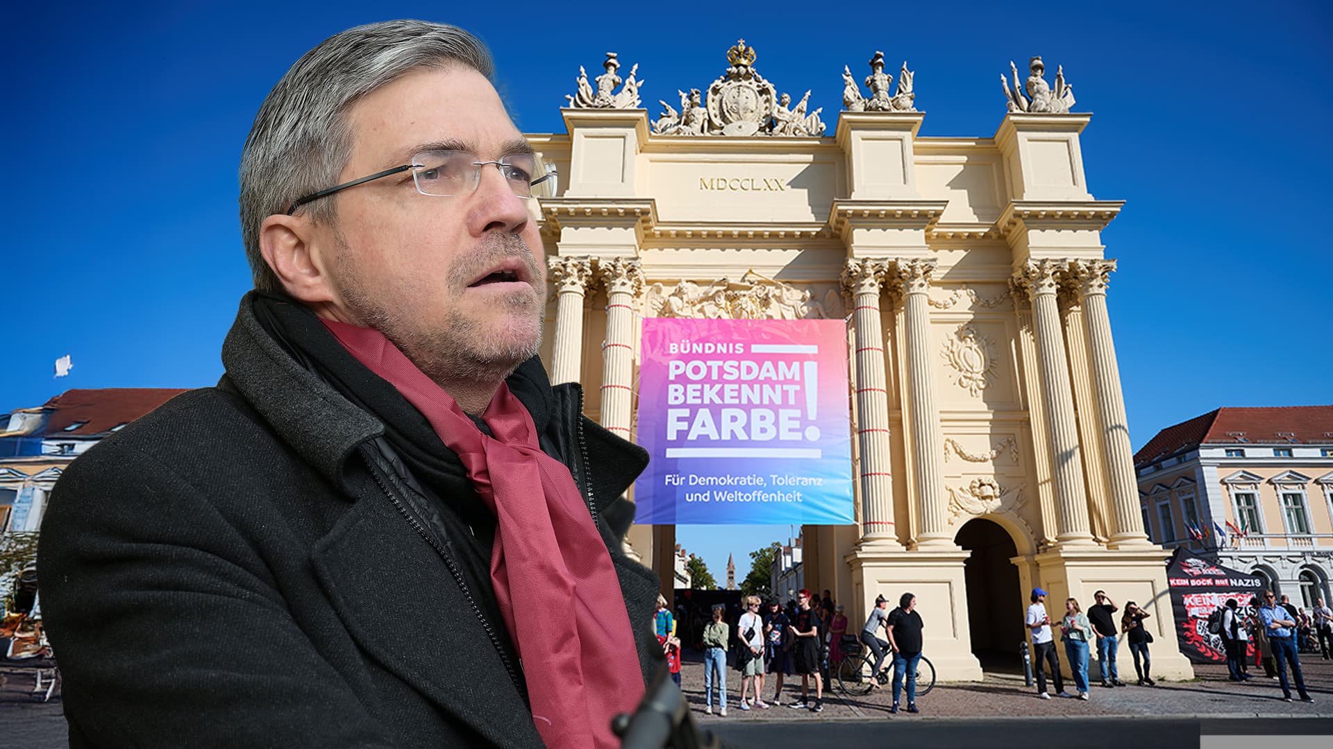 Der Potsdamer SPD-Bürgermeister kassiert mehr als 55.000 Euro Steuergeld für sein eigenes Bündnis „gegen Rechts“