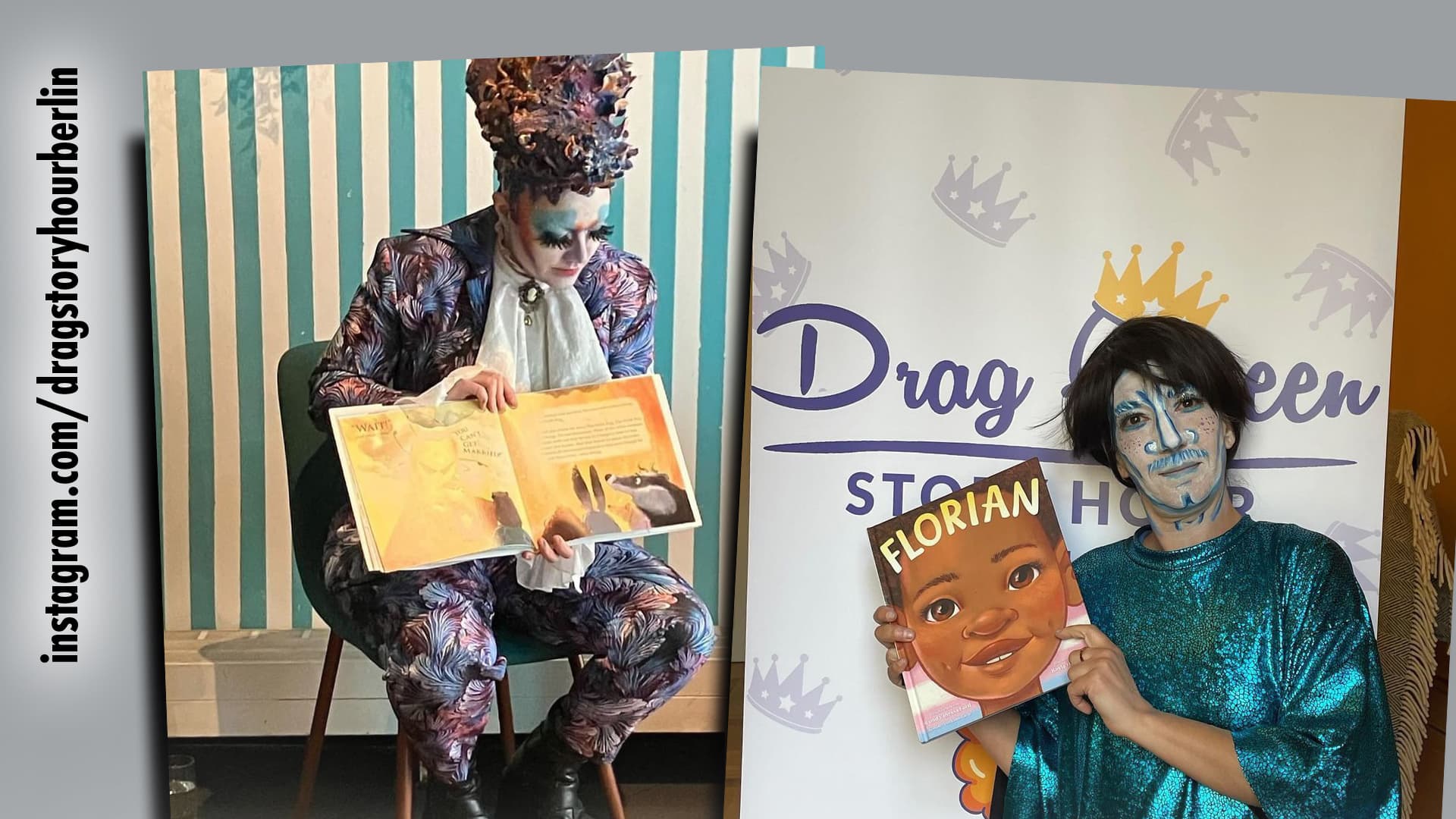Berliner Stadtteil-Bibliothek: „DragKings” sollen Kindern vorlesen